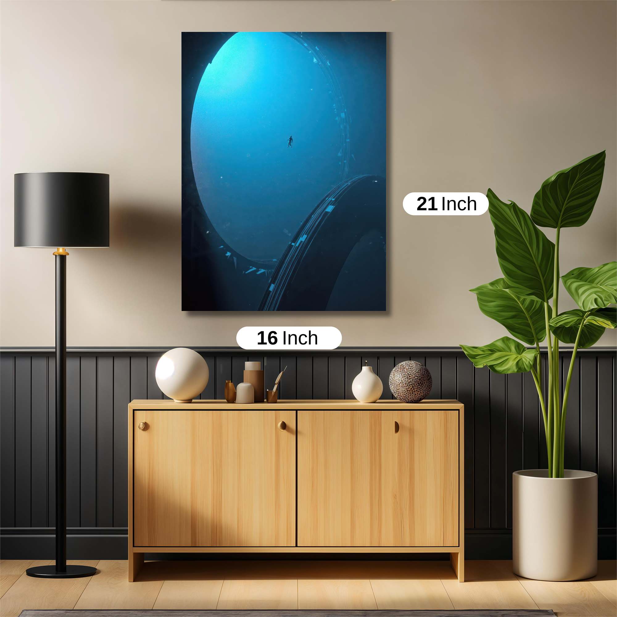 Submersible Serene Safe Wall Magnetic / M