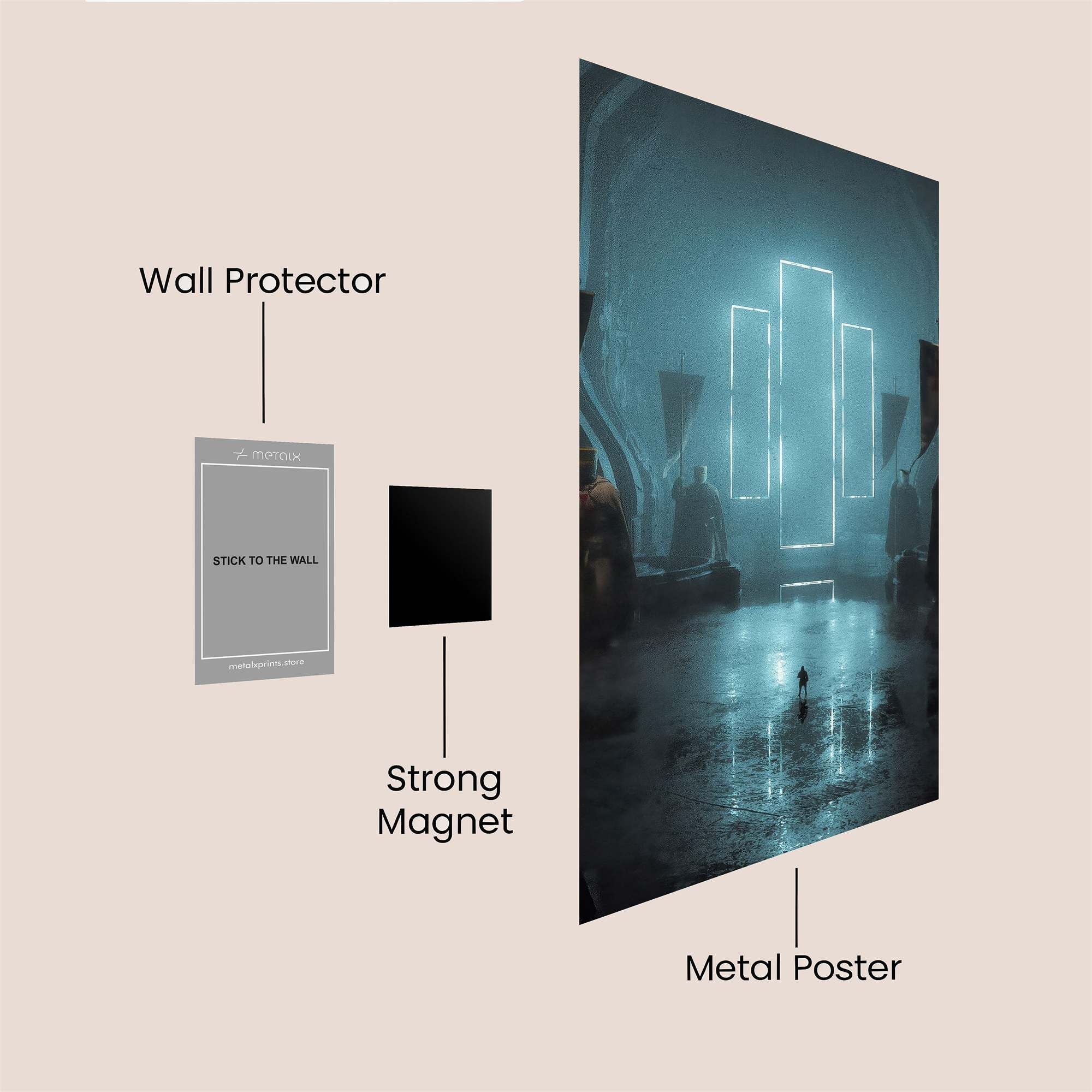 Portal Enigma Safe Wall Magnetic / M