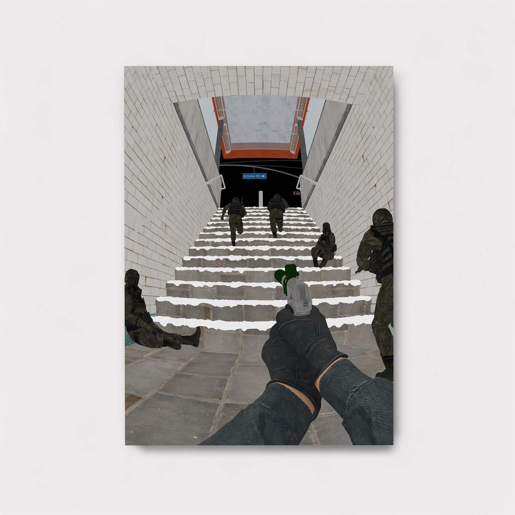 Subway Assault Safe Wall Magnetic / M