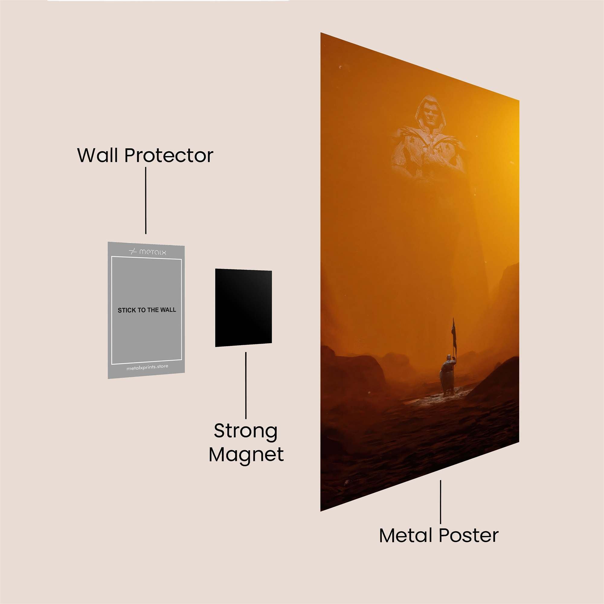 Dune Odyssey Safe Wall Magnetic / M