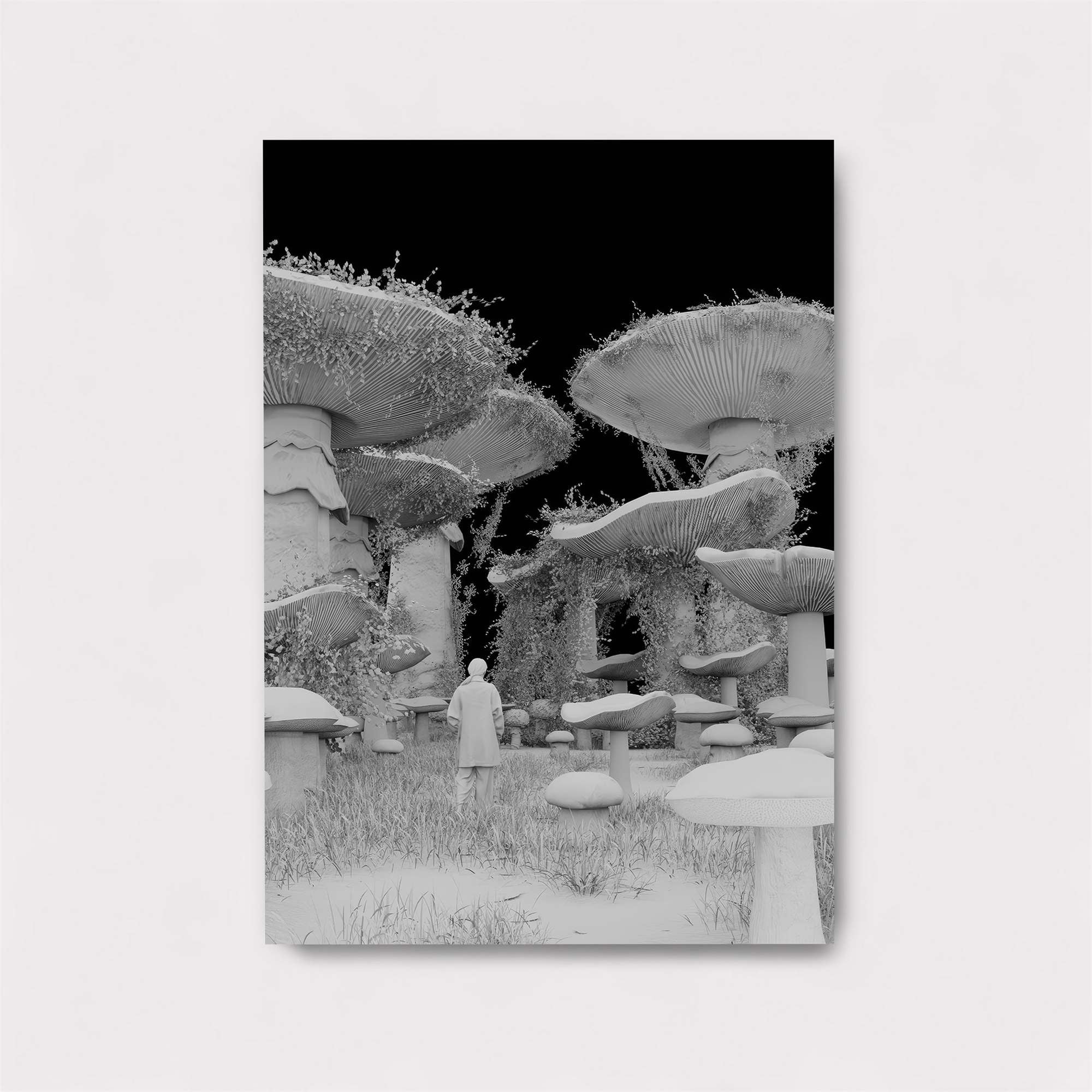 Mushroom Enigma Safe Wall Magnetic / M