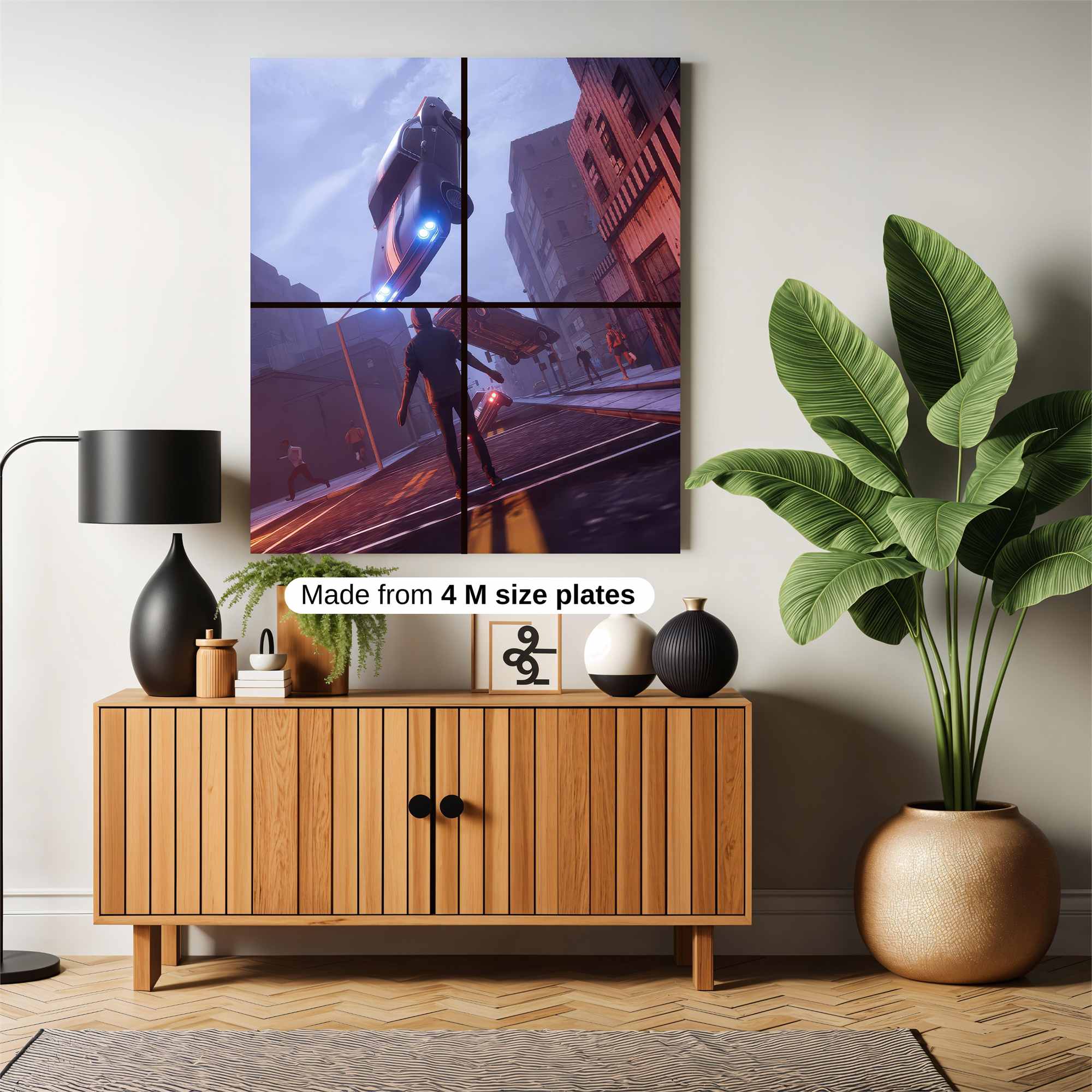 Quantum Chaos Safe Wall Magnetic / M