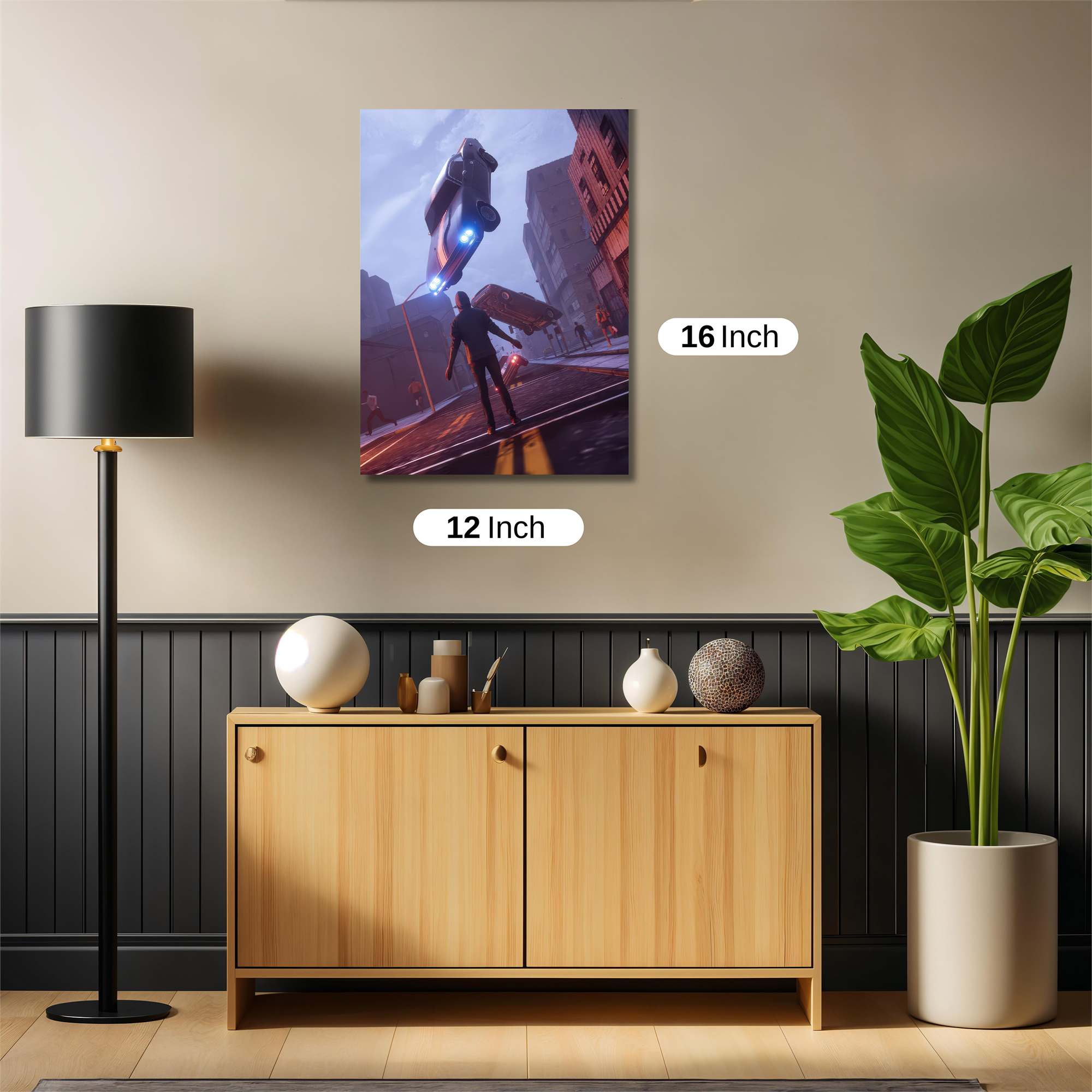Quantum Chaos Safe Wall Magnetic / M