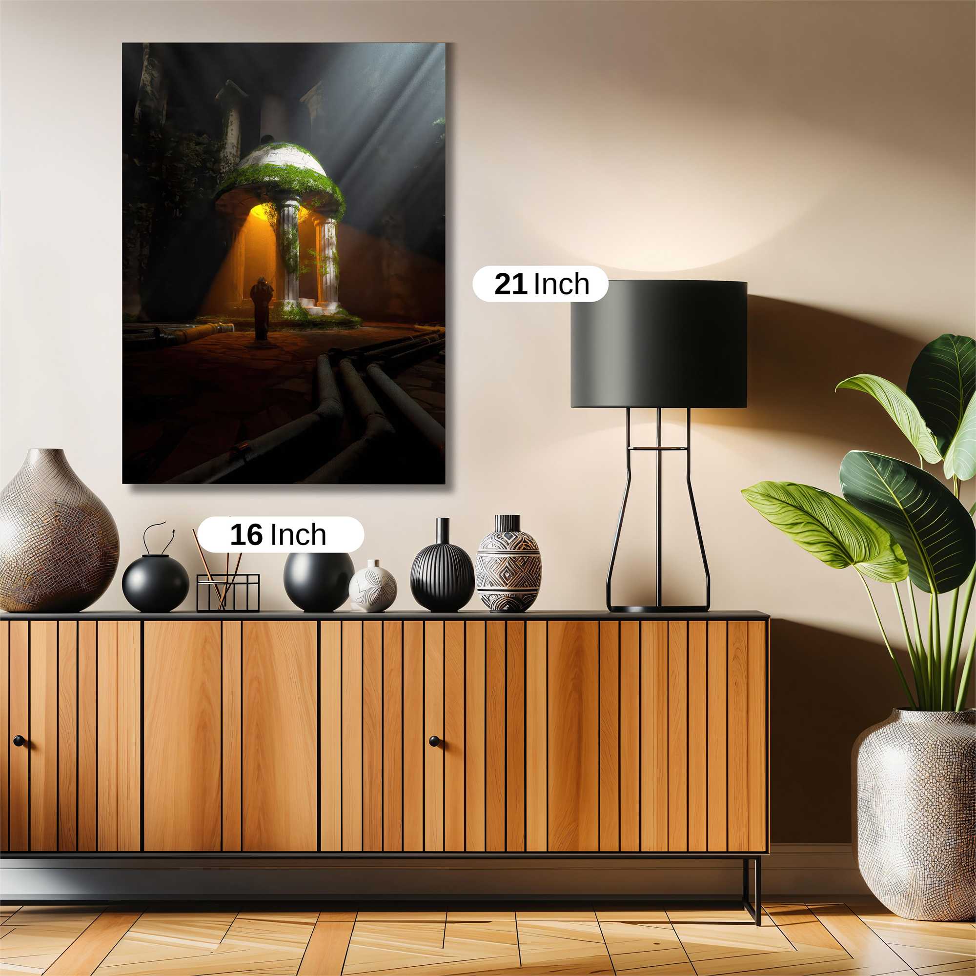 Ruin Radiance Safe Wall Magnetic / M