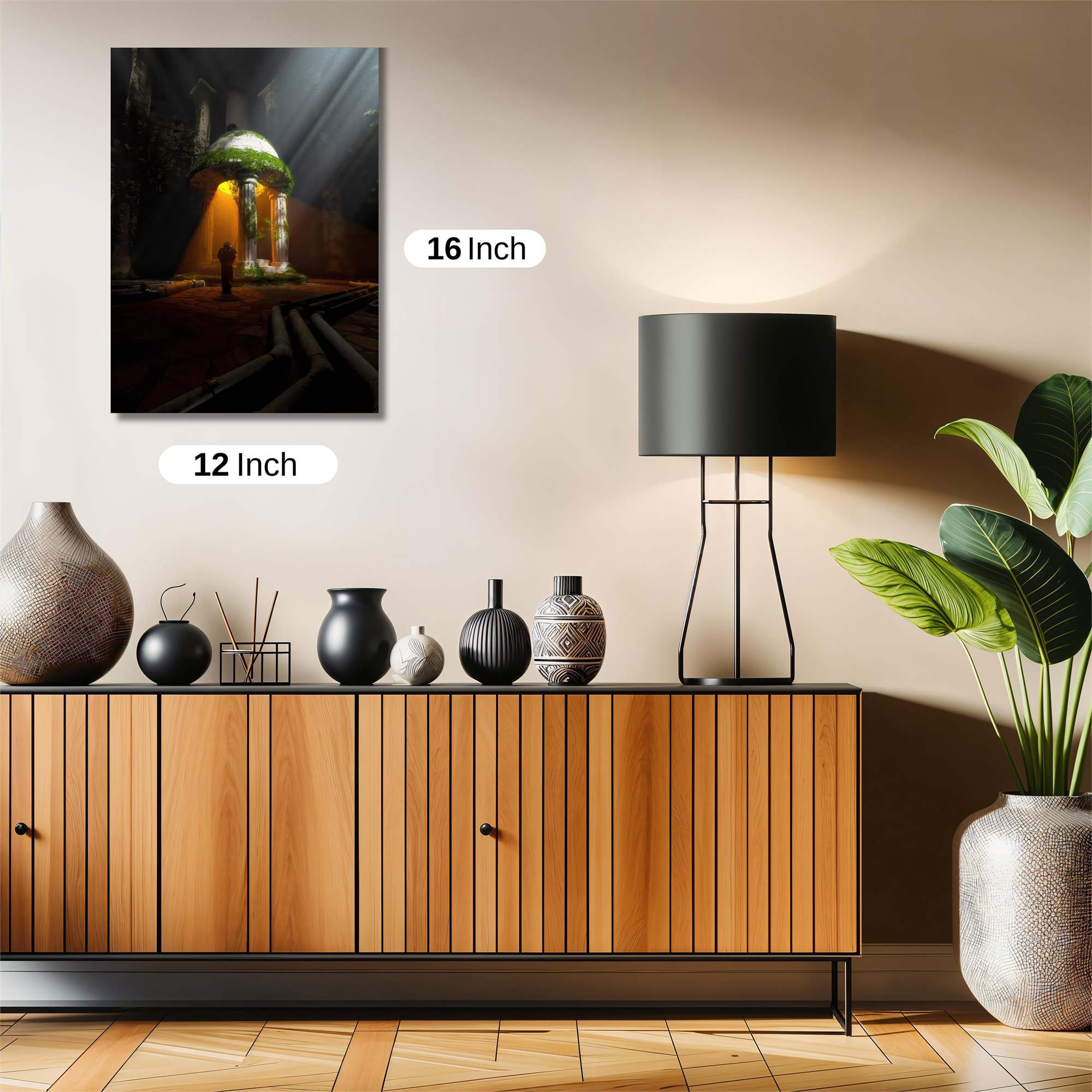 Ruin Radiance Safe Wall Magnetic / M