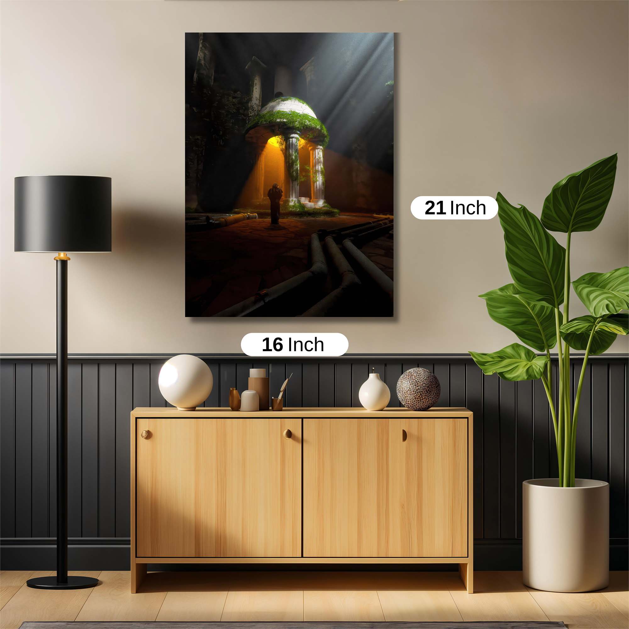 Ruin Radiance Safe Wall Magnetic / M