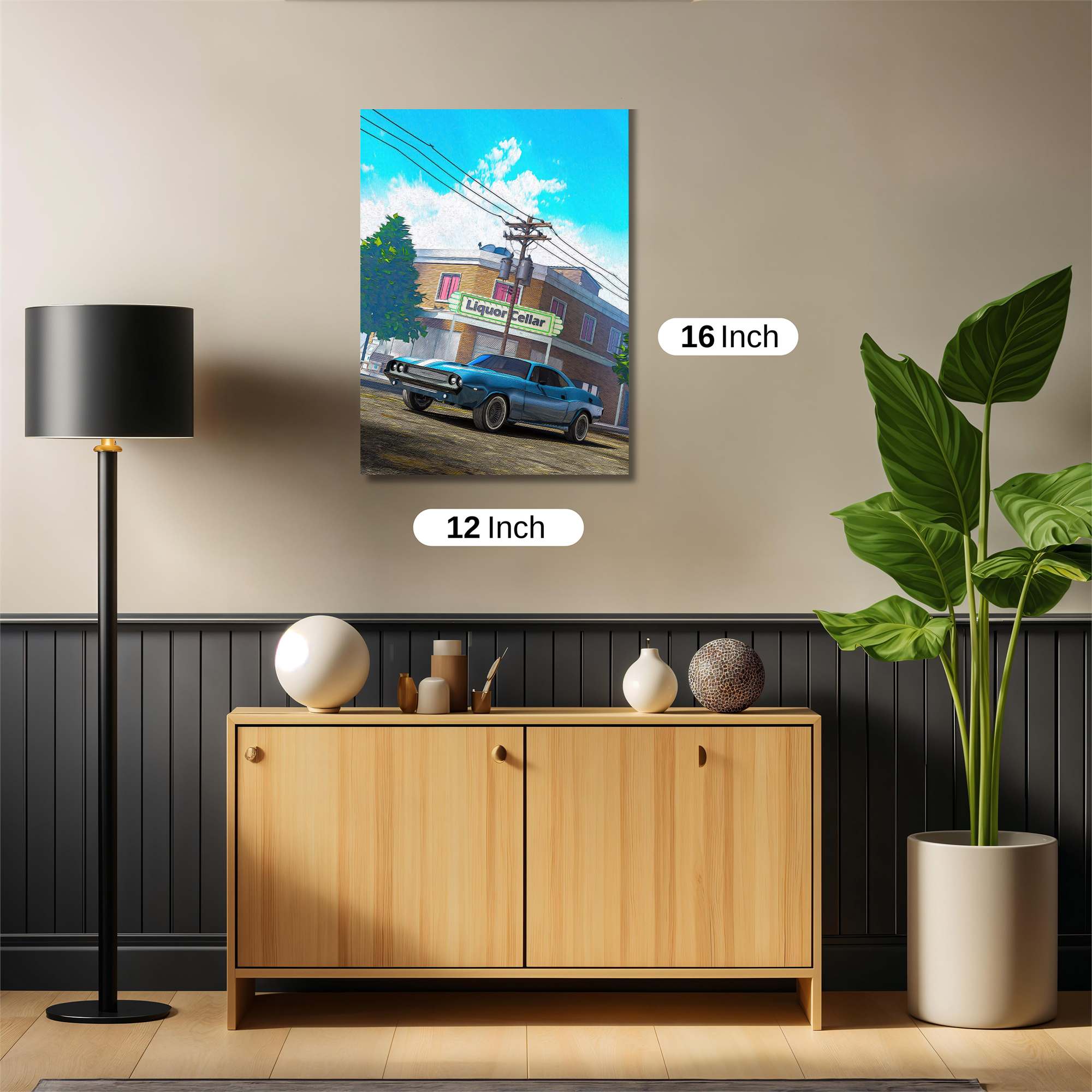 Muscle Serenity Safe Wall Magnetic / M