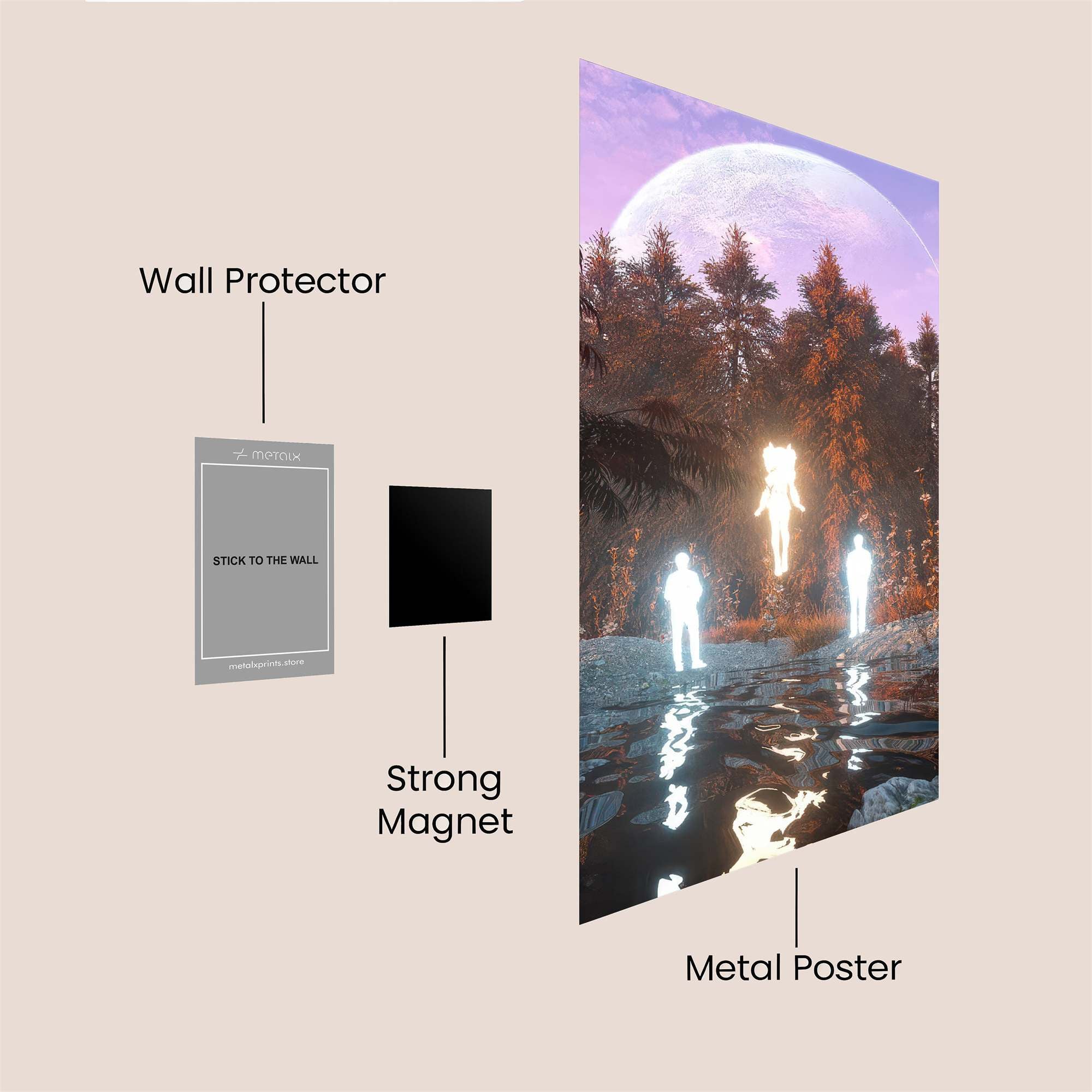 Moonlit Ascension Safe Wall Magnetic / M