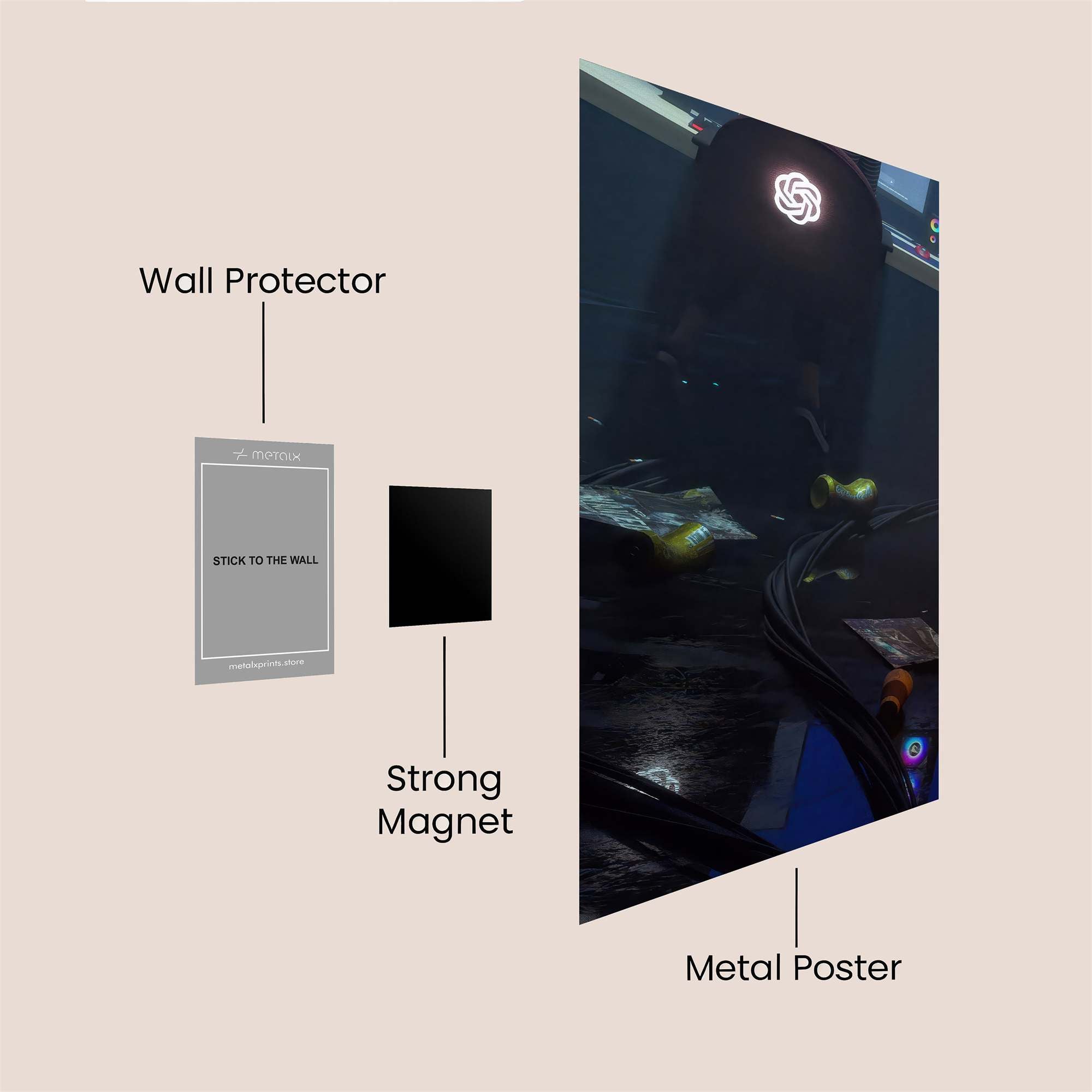 Portal Enigmatic Safe Wall Magnetic / M