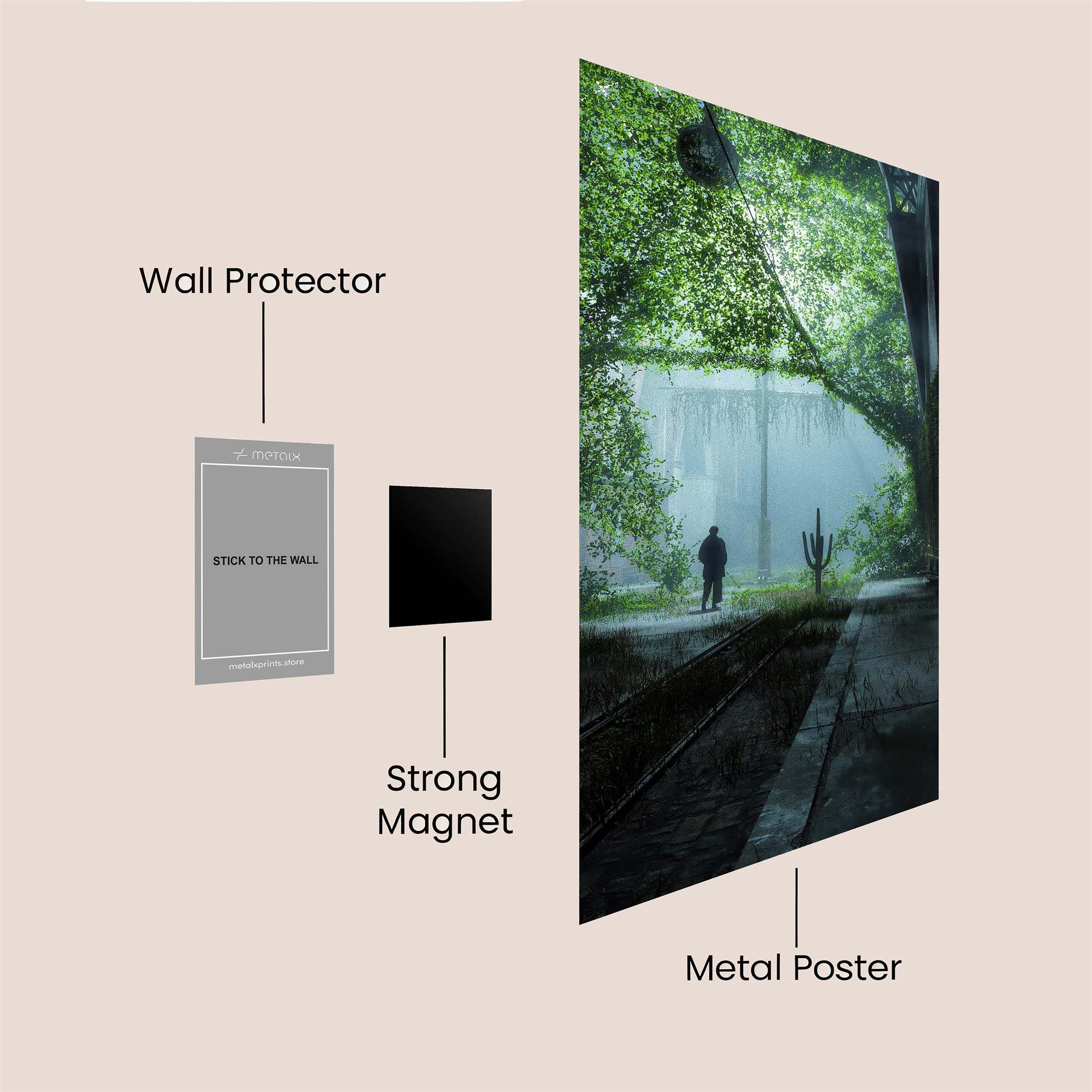 Nature's Embrace Safe Wall Magnetic / M