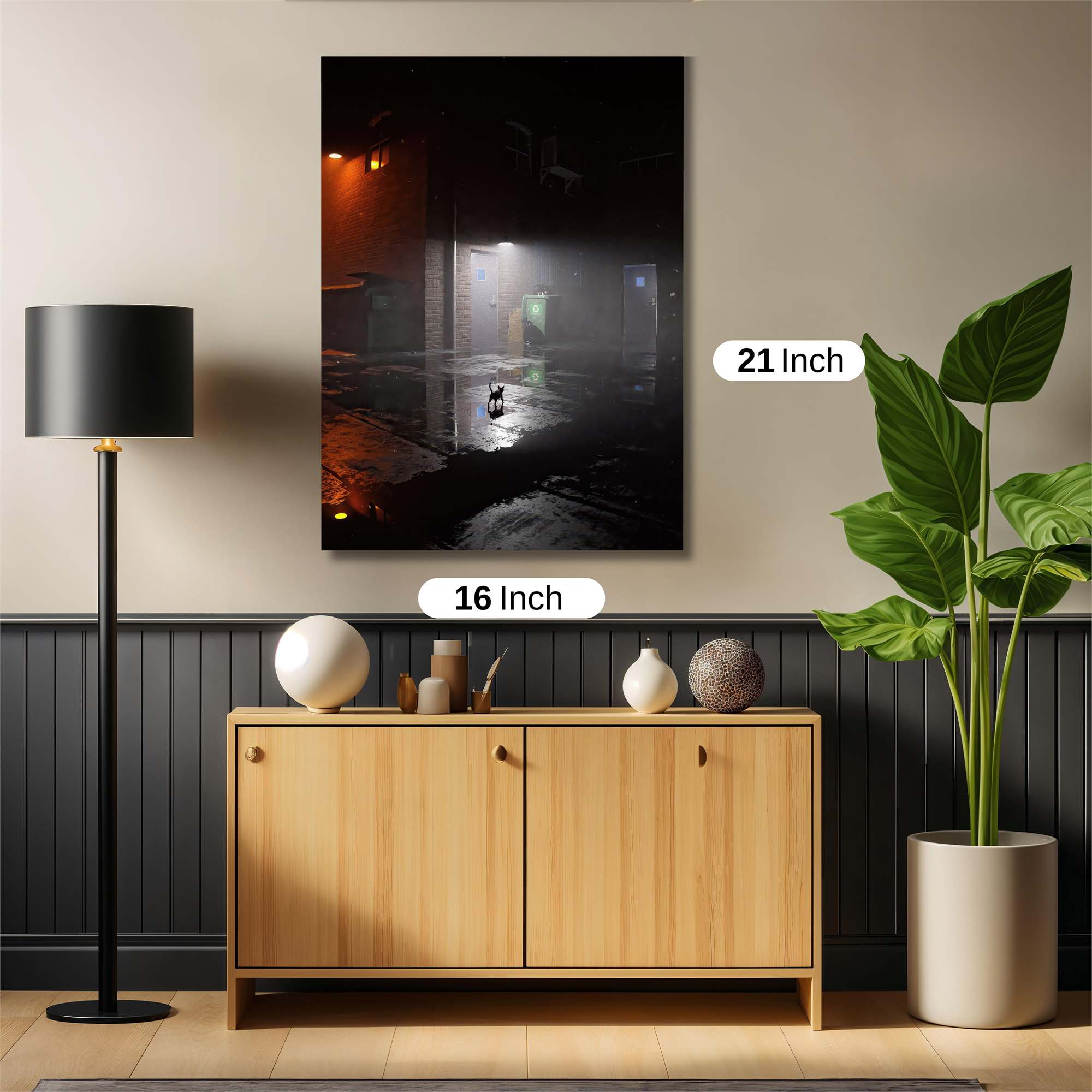 Alley Mystery Safe Wall Magnetic / M