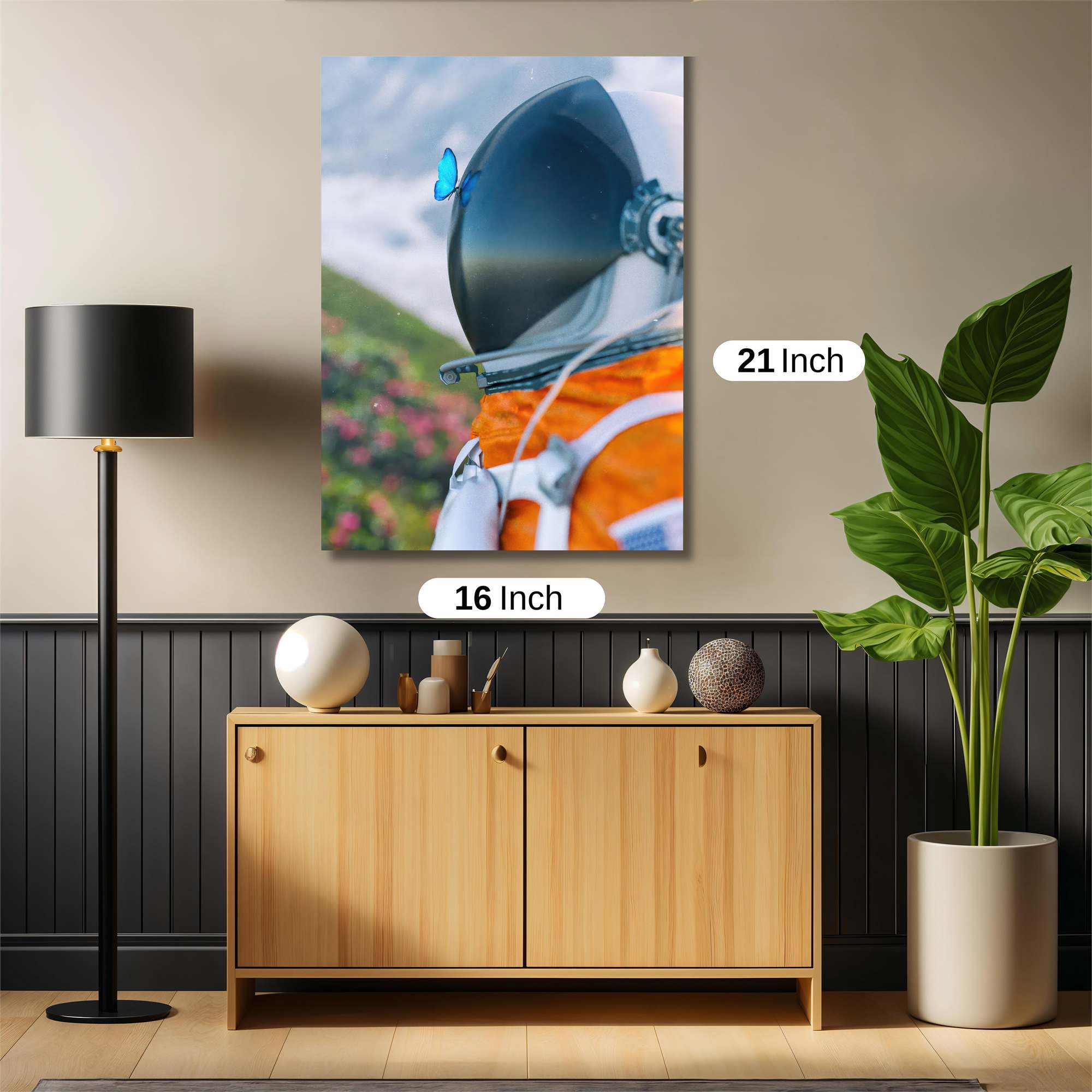 Butterfly Serenity Safe Wall Magnetic / M