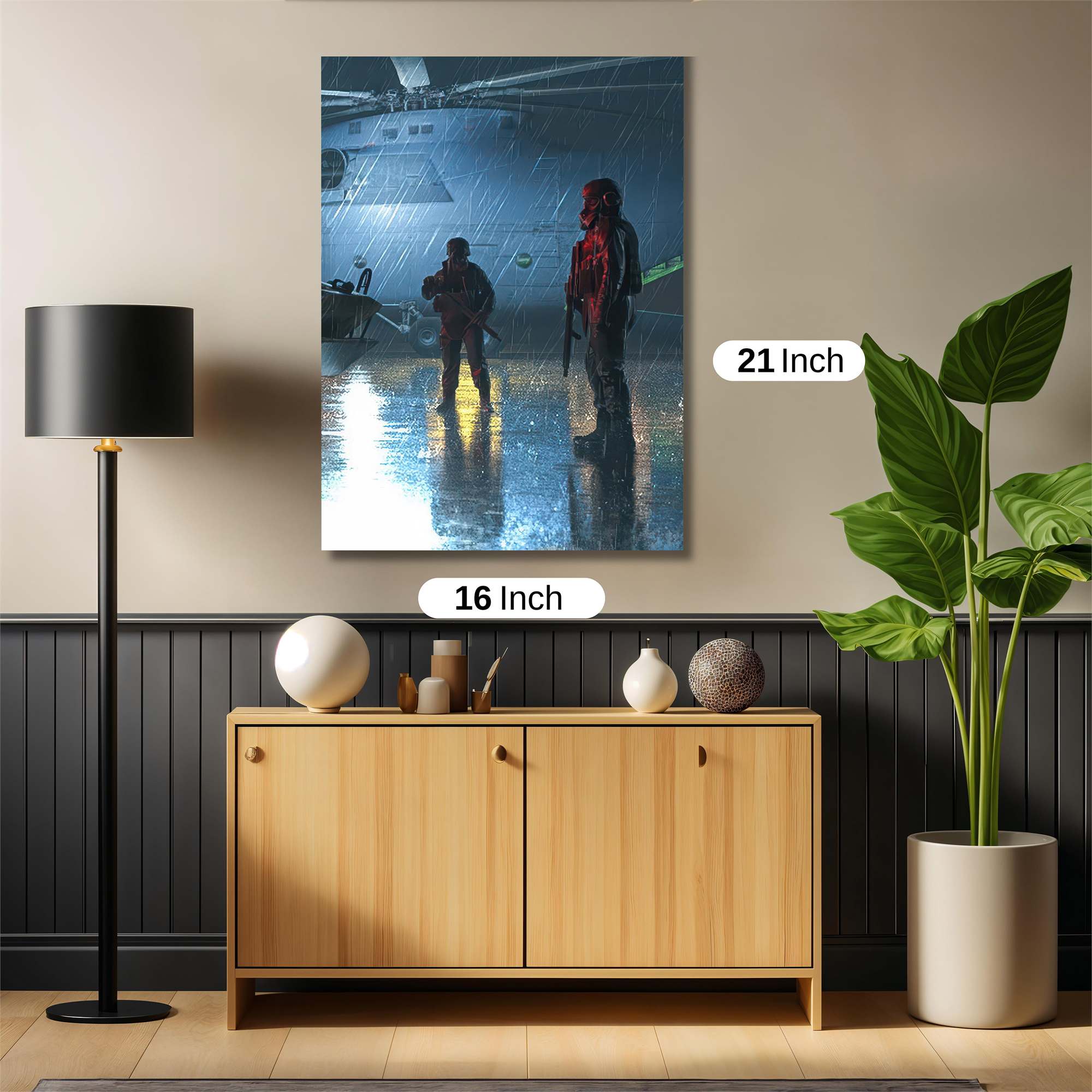 Knights Sombre Safe Wall Magnetic / M