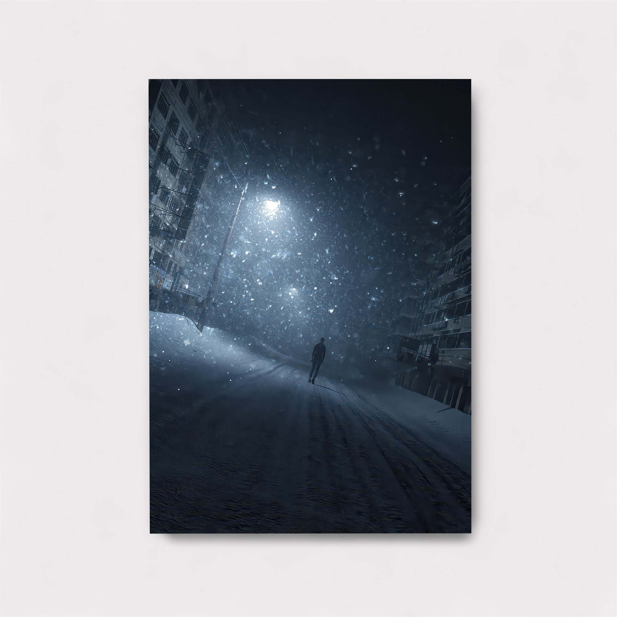 Snowbound Solitude Safe Wall Magnetic / M