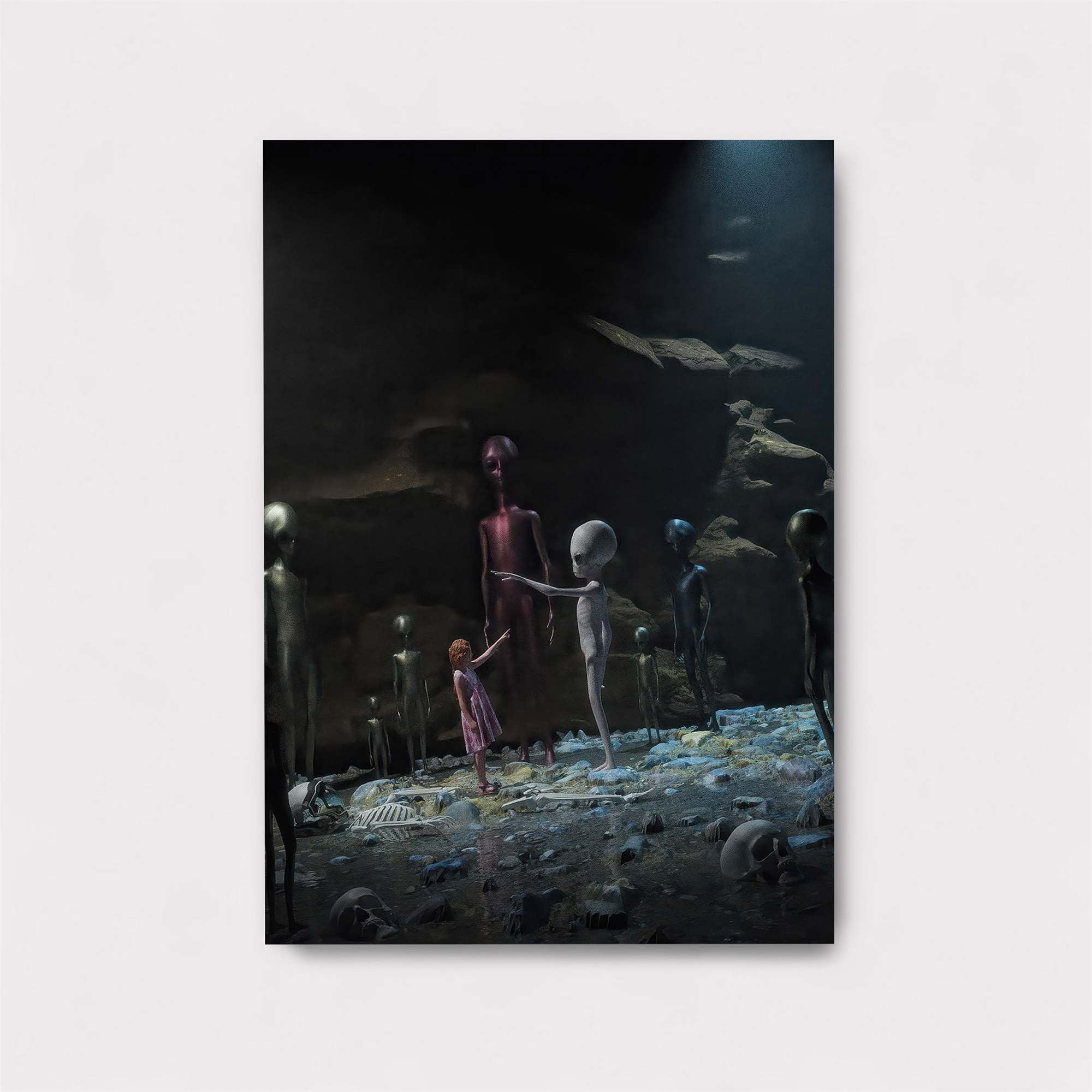 Alien Encounter Safe Wall Magnetic / M