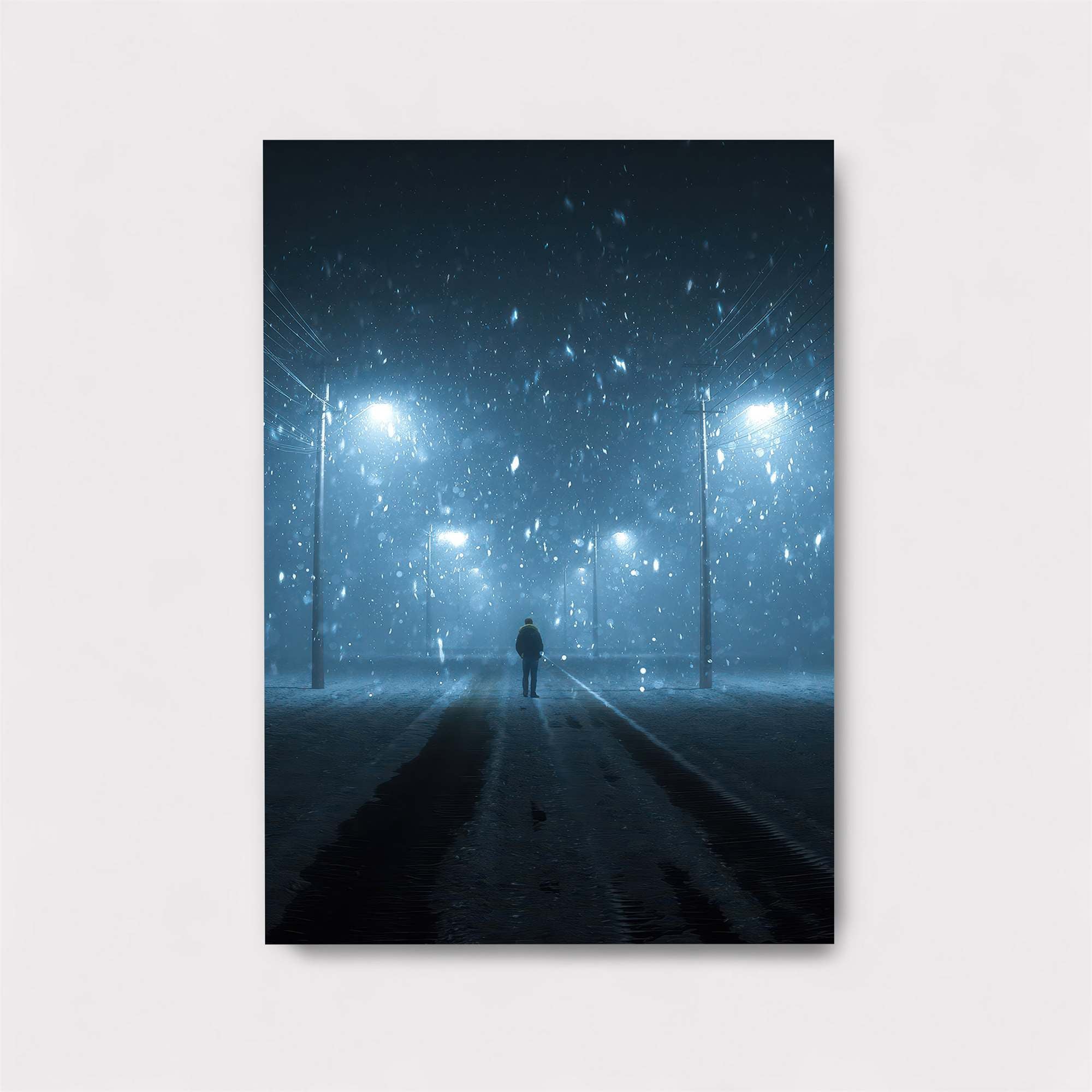 Snowbound Solitude Safe Wall Magnetic / M