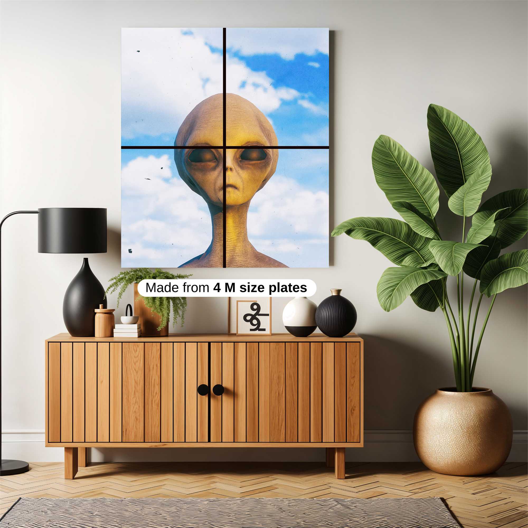 Alien Enigma Safe Wall Magnetic / M