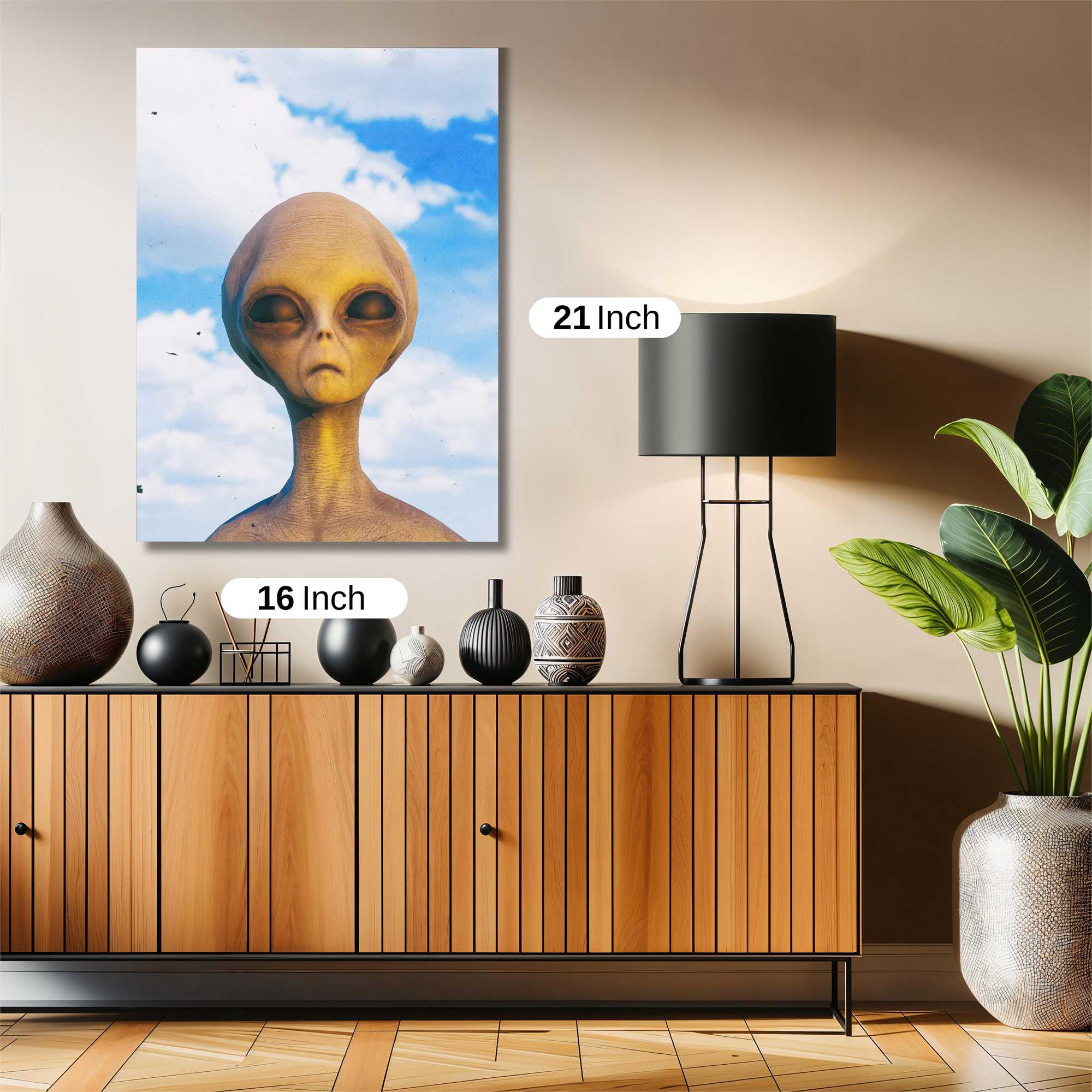 Alien Enigma Safe Wall Magnetic / M
