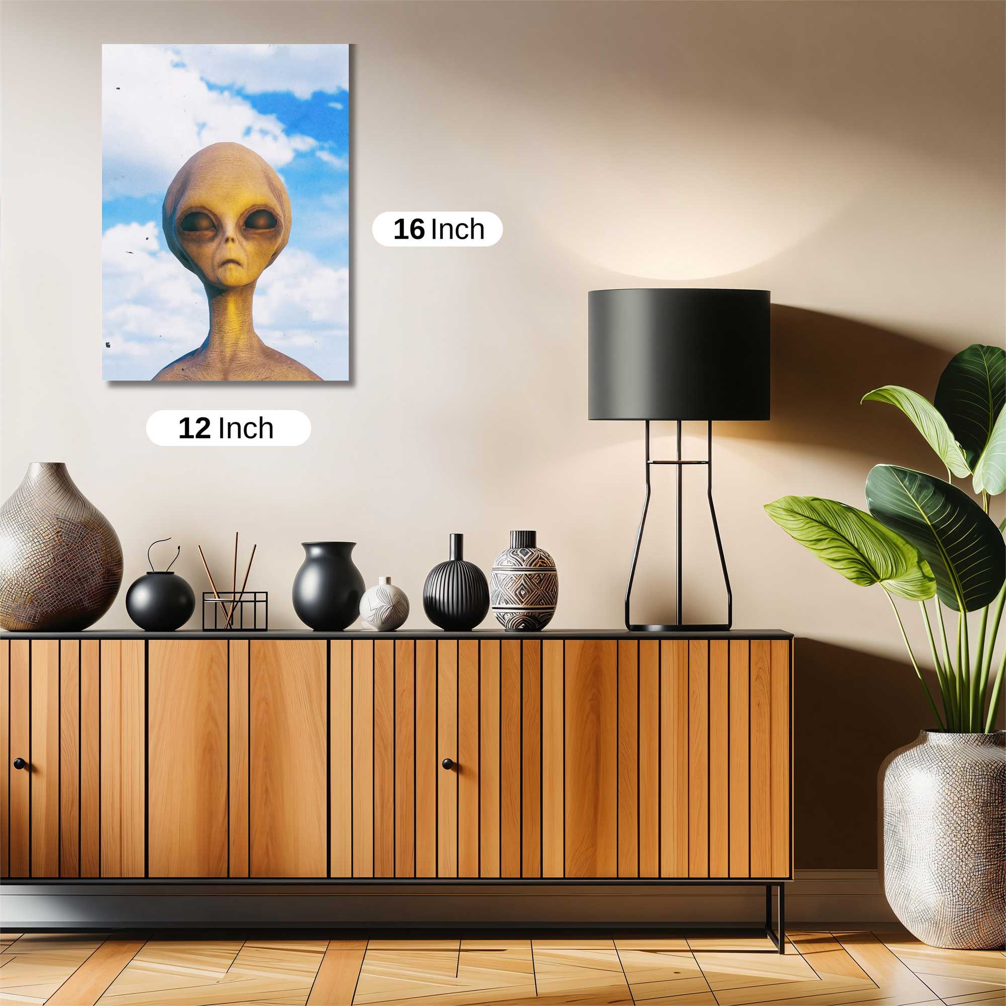 Alien Enigma Safe Wall Magnetic / M