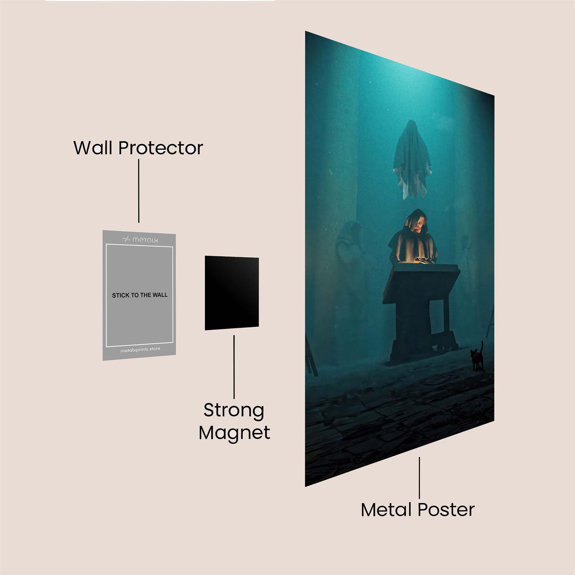 Ritual Whispers Safe Wall Magnetic / M