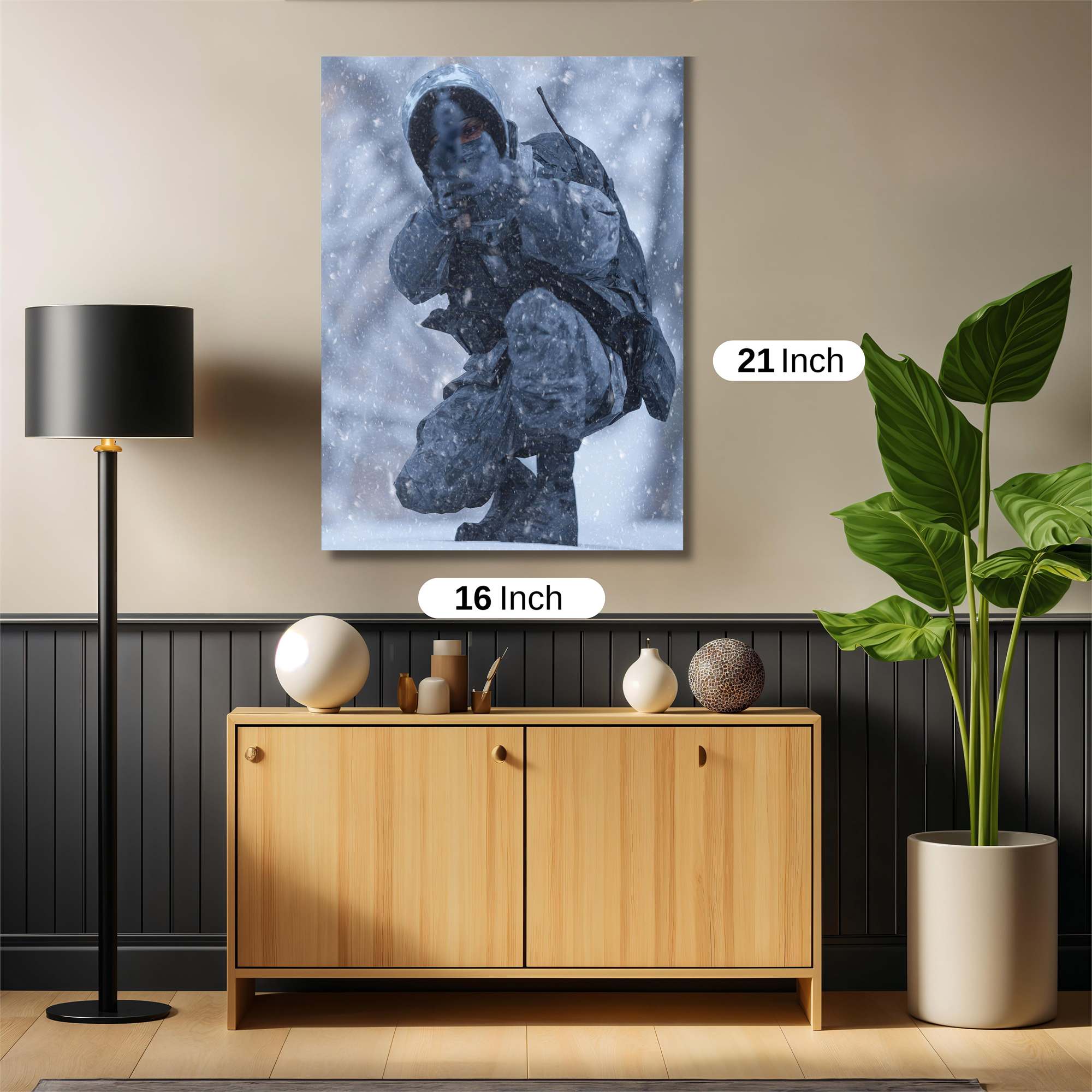 Soldier Blizzard Safe Wall Magnetic / M