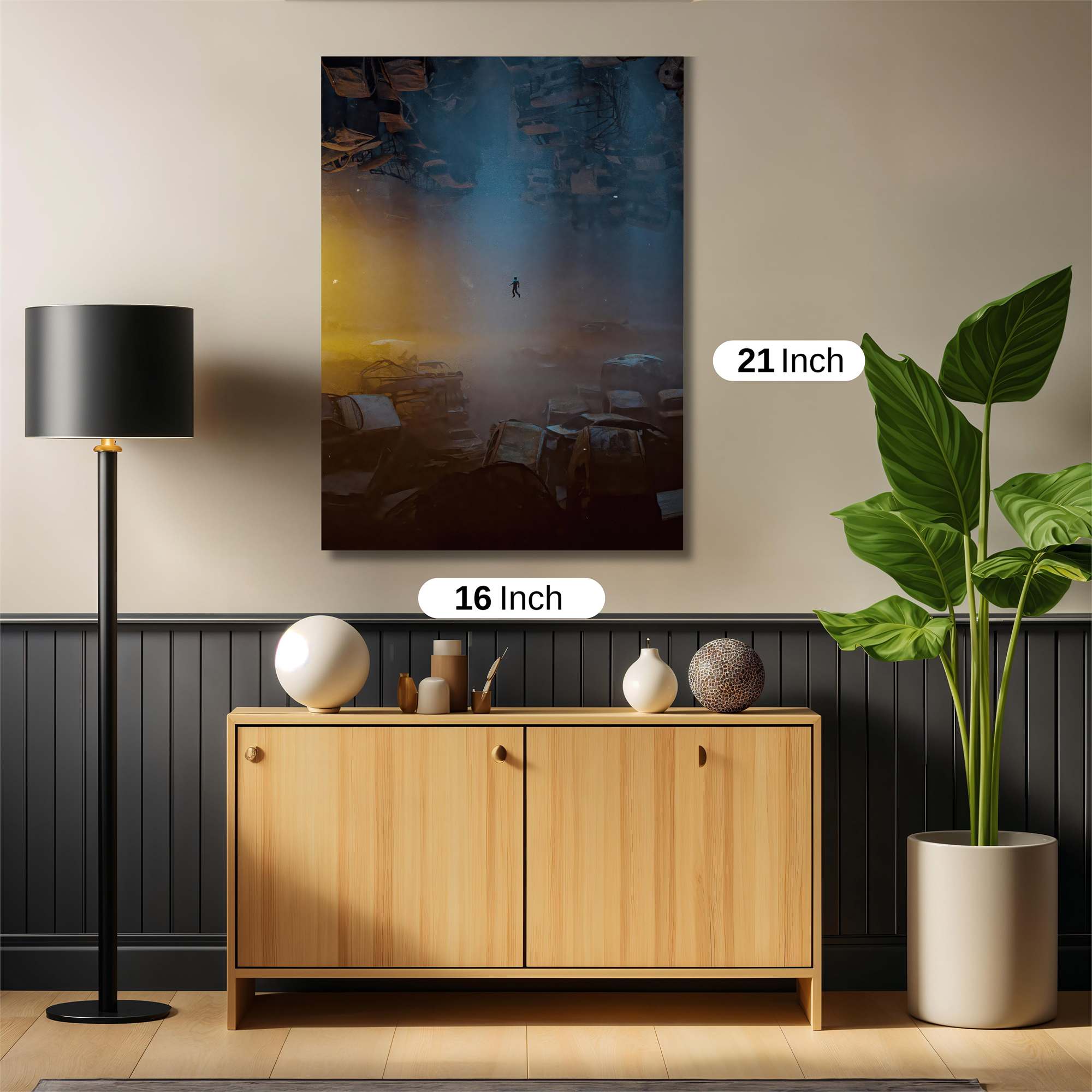 Apocalyptic Descent Safe Wall Magnetic / M