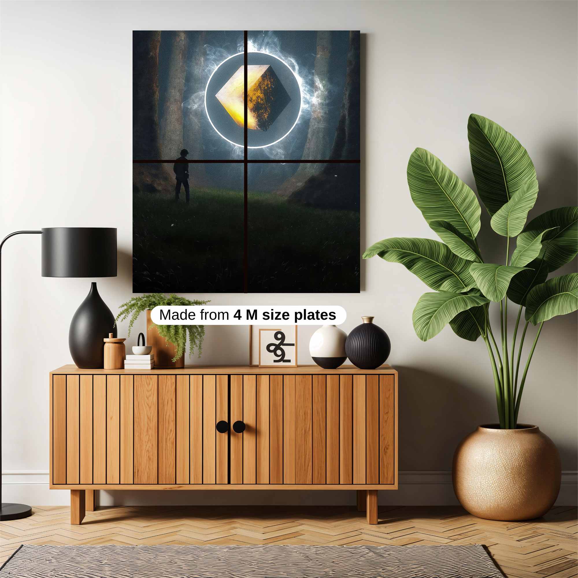 Cube Enigma Safe Wall Magnetic / M