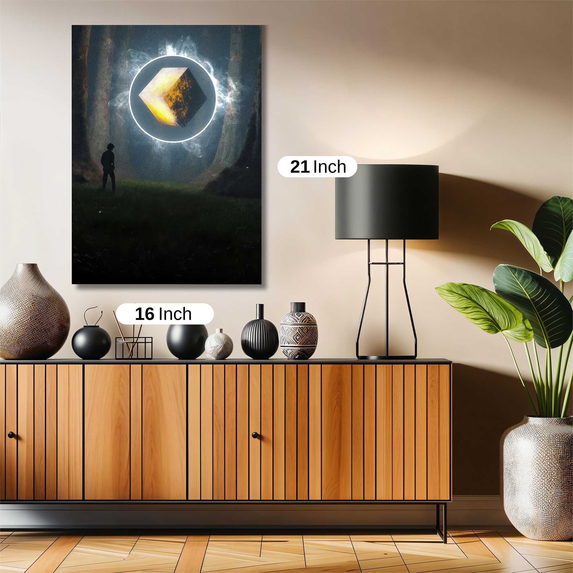 Cube Enigma Safe Wall Magnetic / M