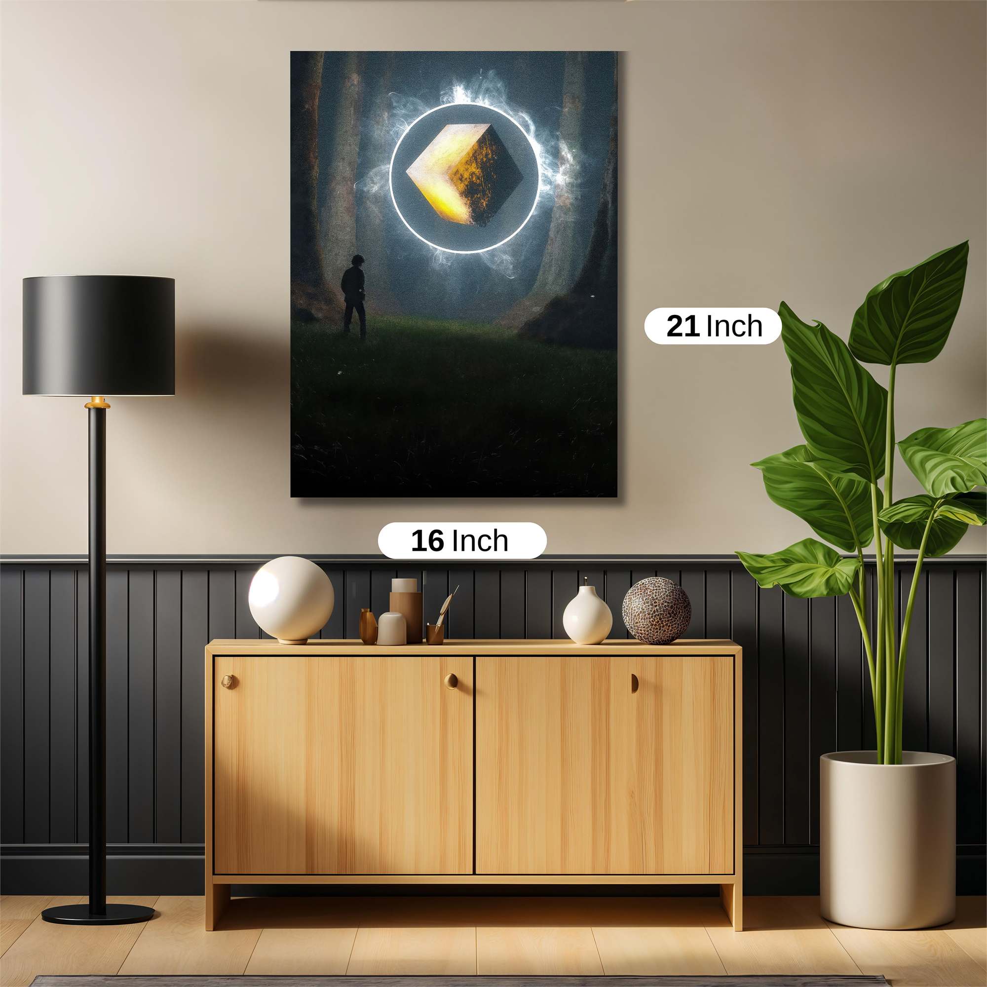 Cube Enigma Safe Wall Magnetic / M