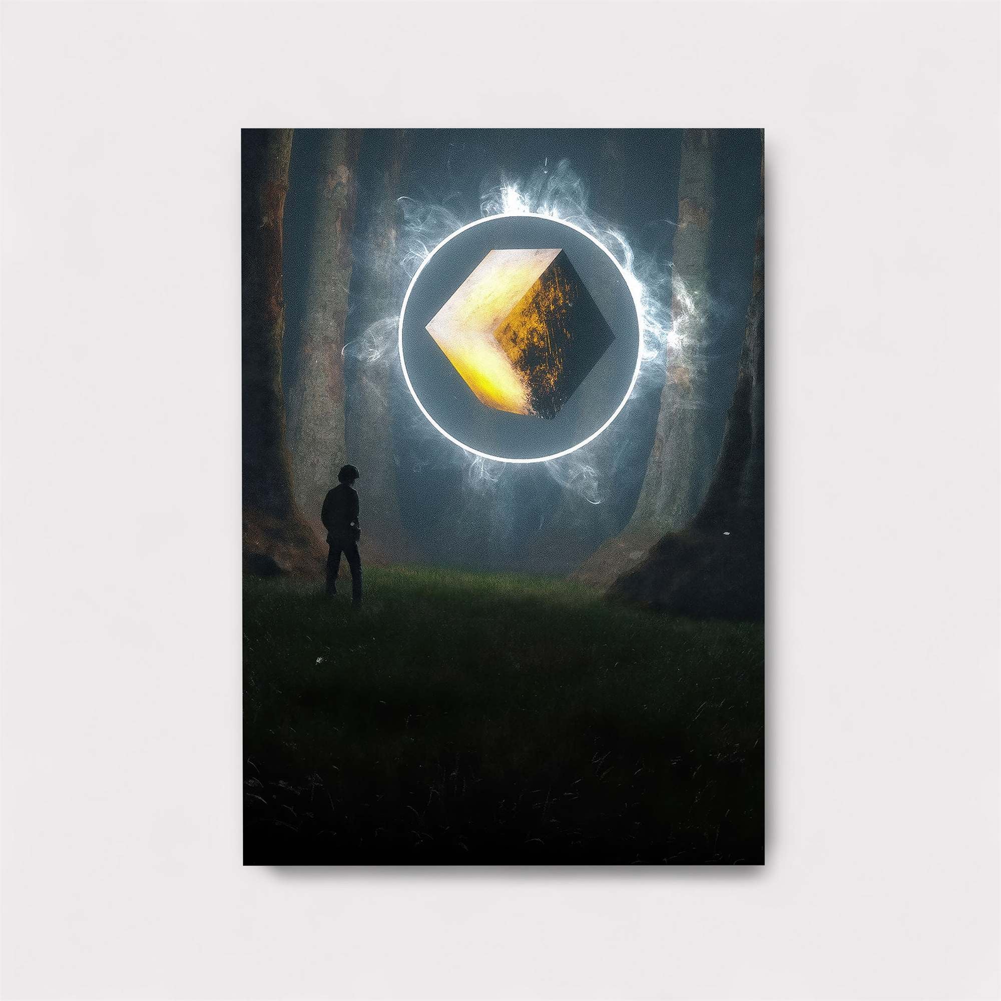 Cube Enigma Safe Wall Magnetic / M