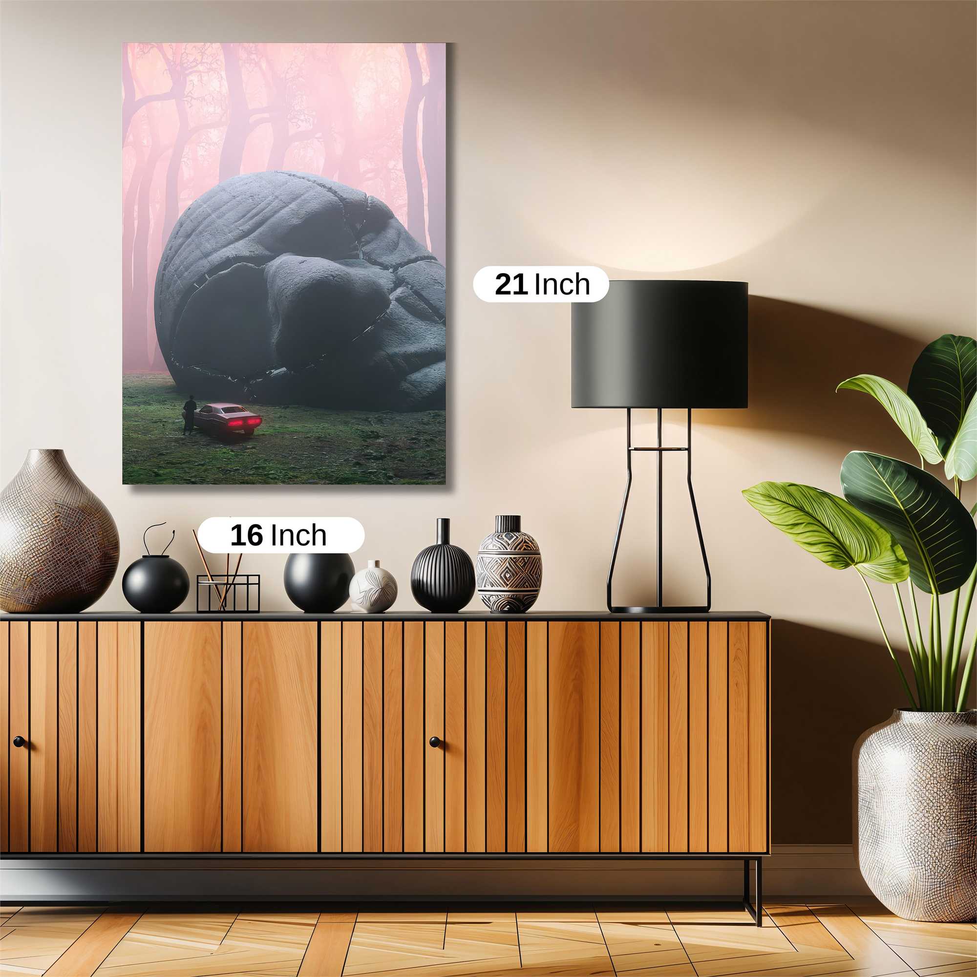 Skull Enigma Safe Wall Magnetic / M
