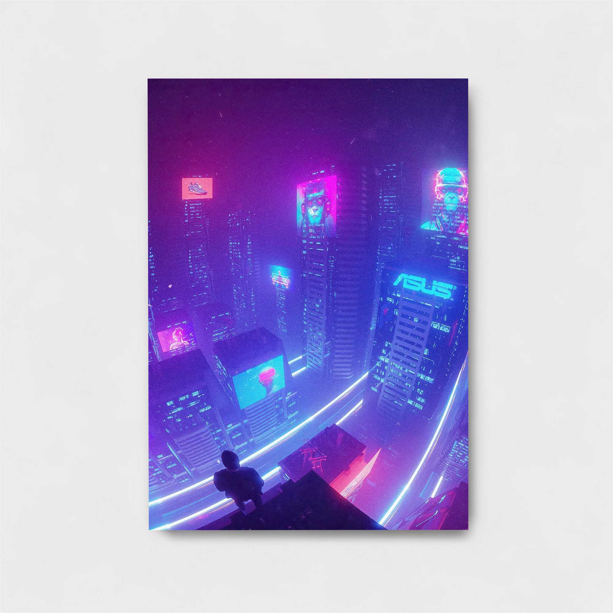 Cyberpunk Solitude Safe Wall Magnetic / M