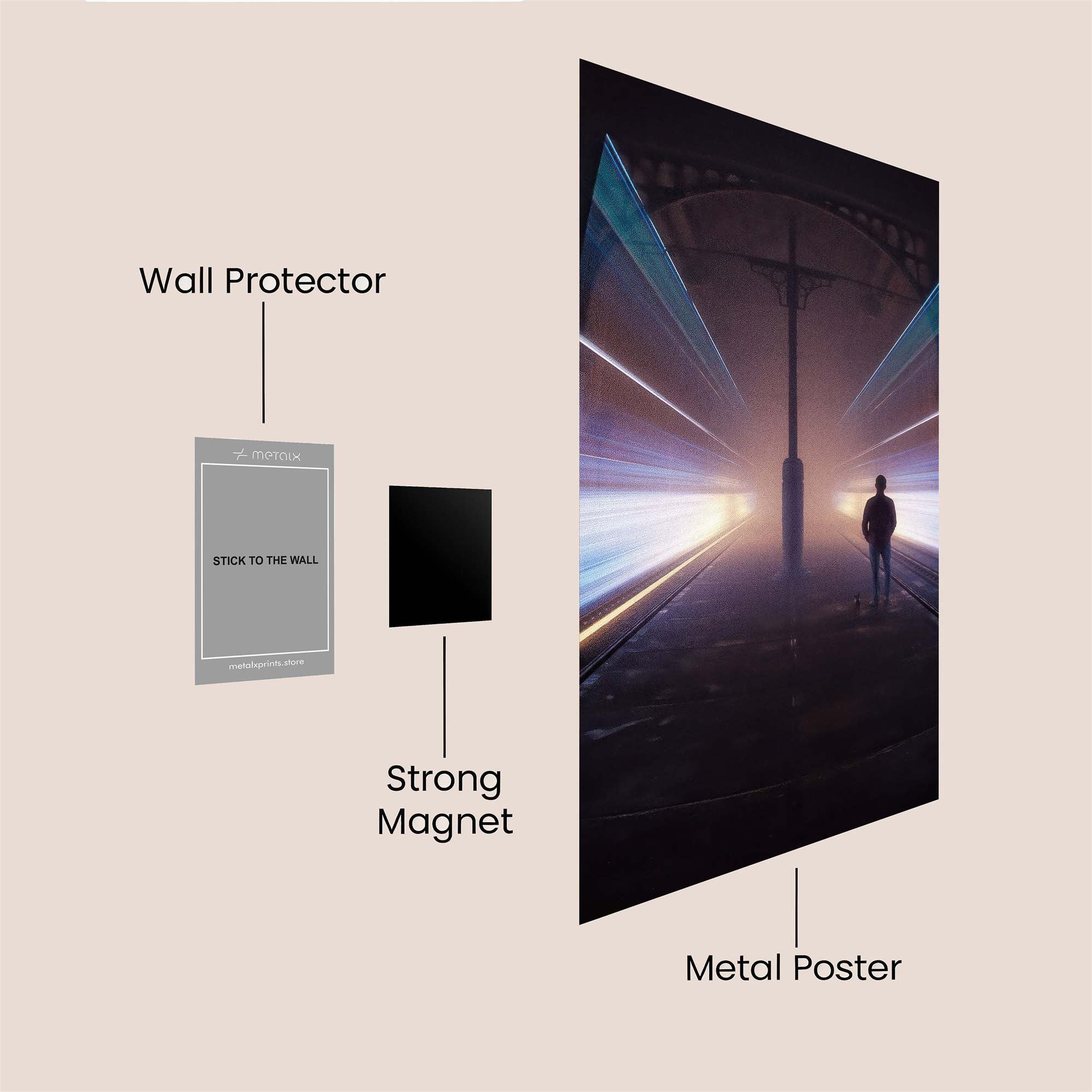 Portal Dream Safe Wall Magnetic / M