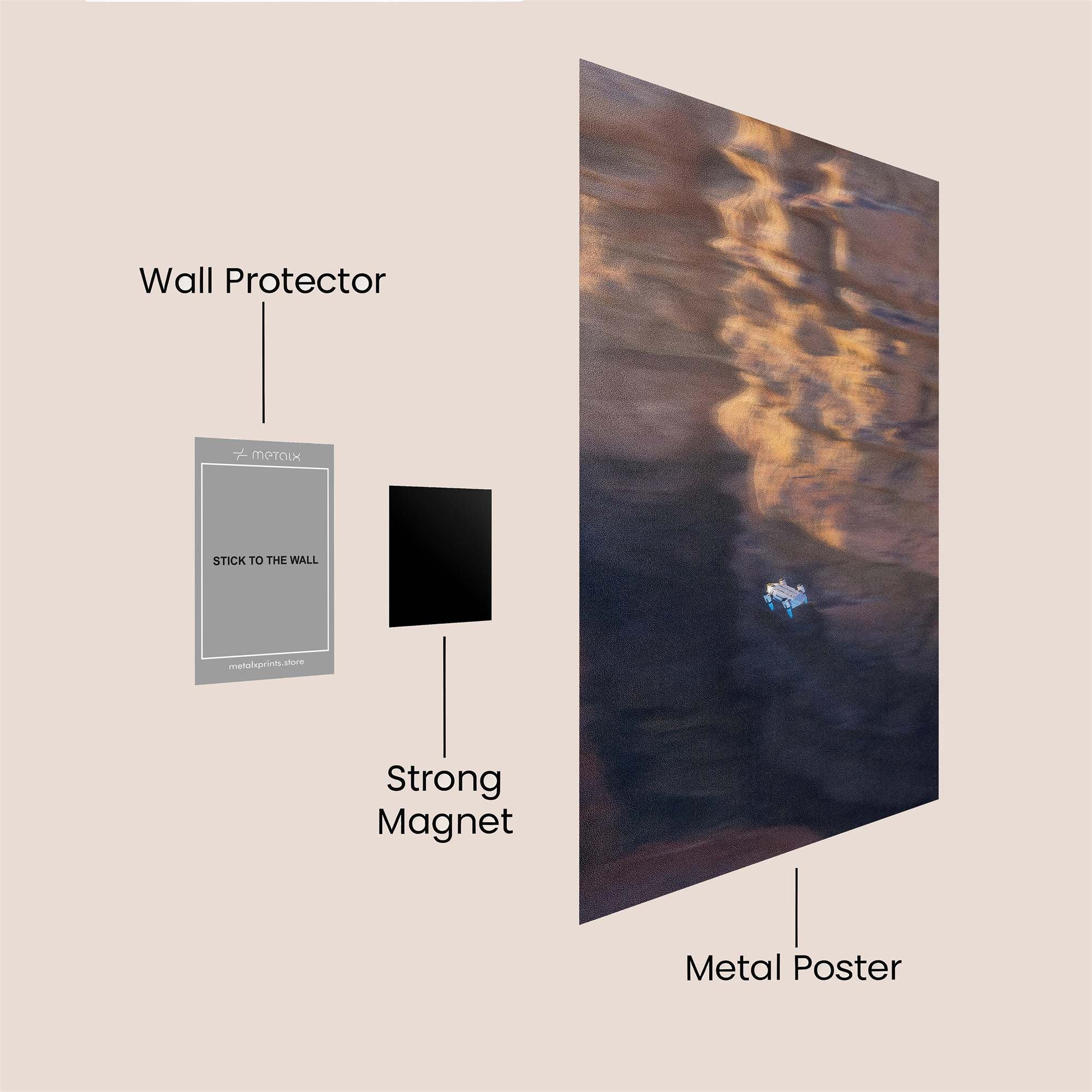 Canyon Serenity Safe Wall Magnetic / M