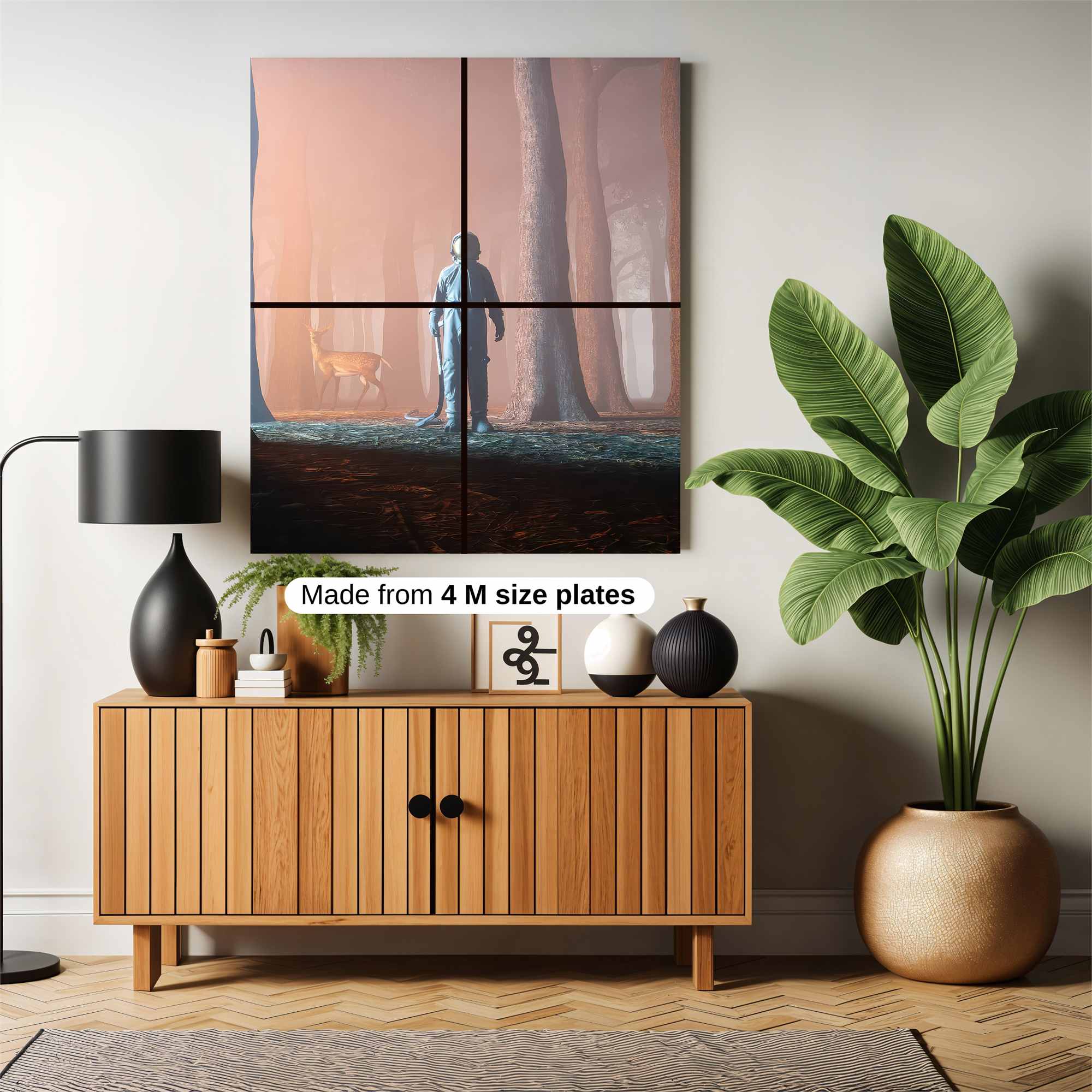 Astronaut Serenity Safe Wall Magnetic / M