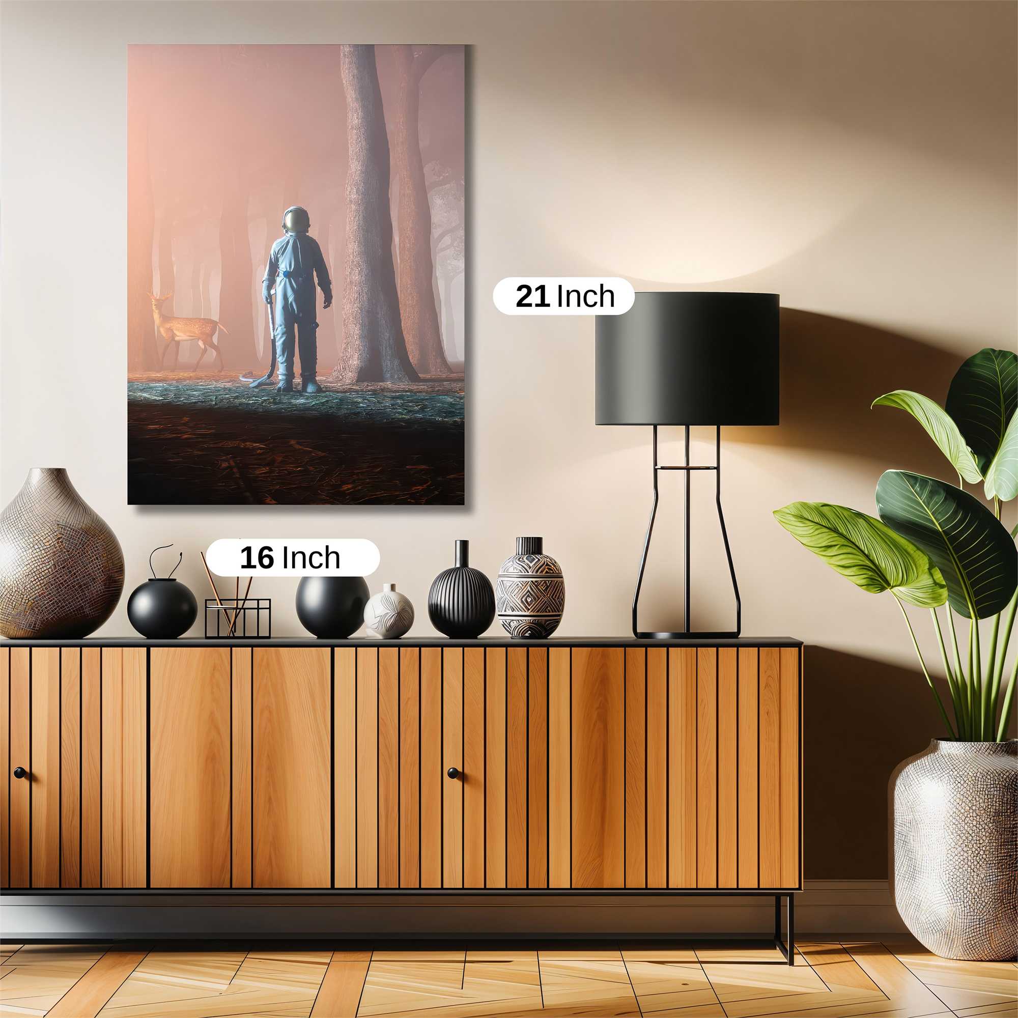 Astronaut Serenity Safe Wall Magnetic / M