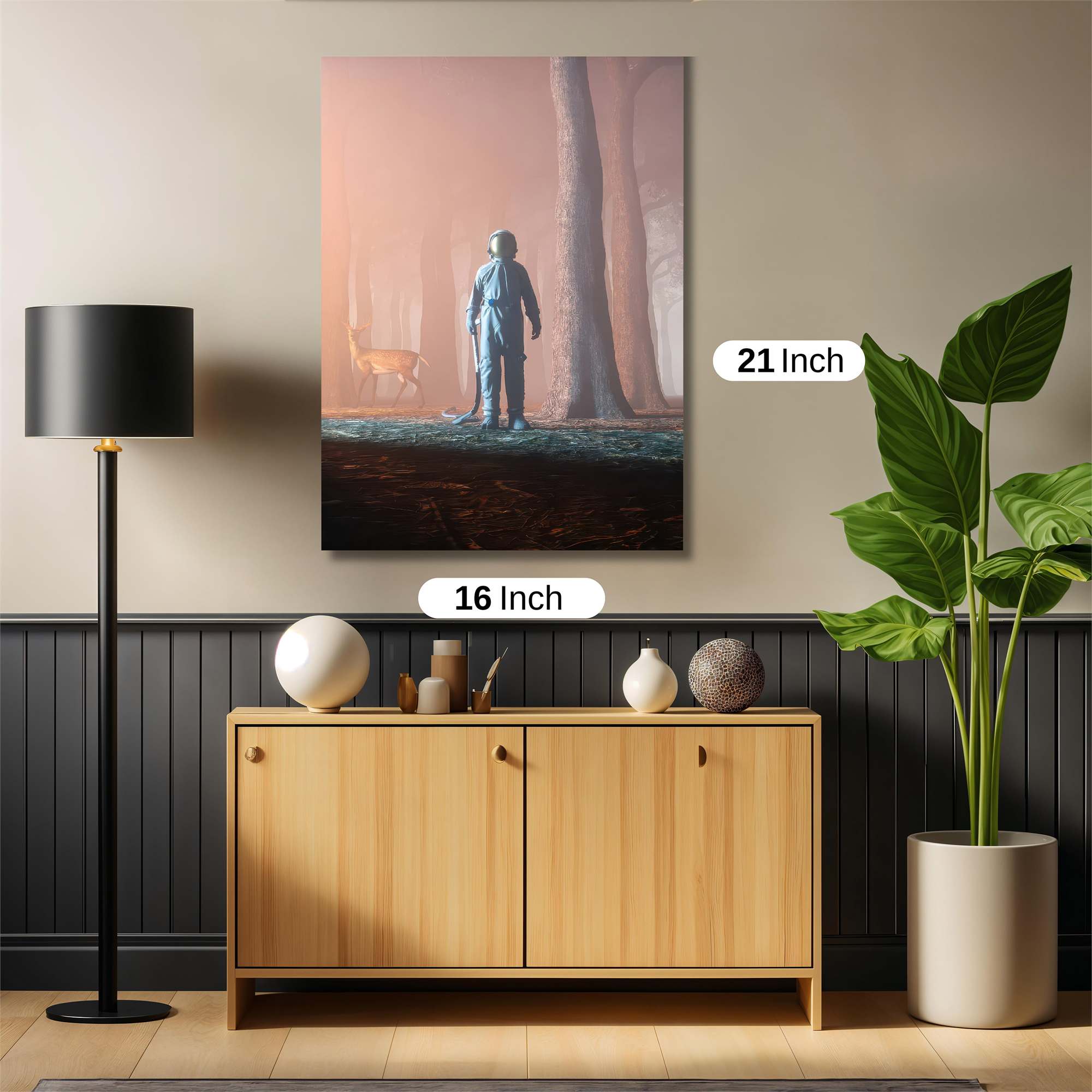 Astronaut Serenity Safe Wall Magnetic / M