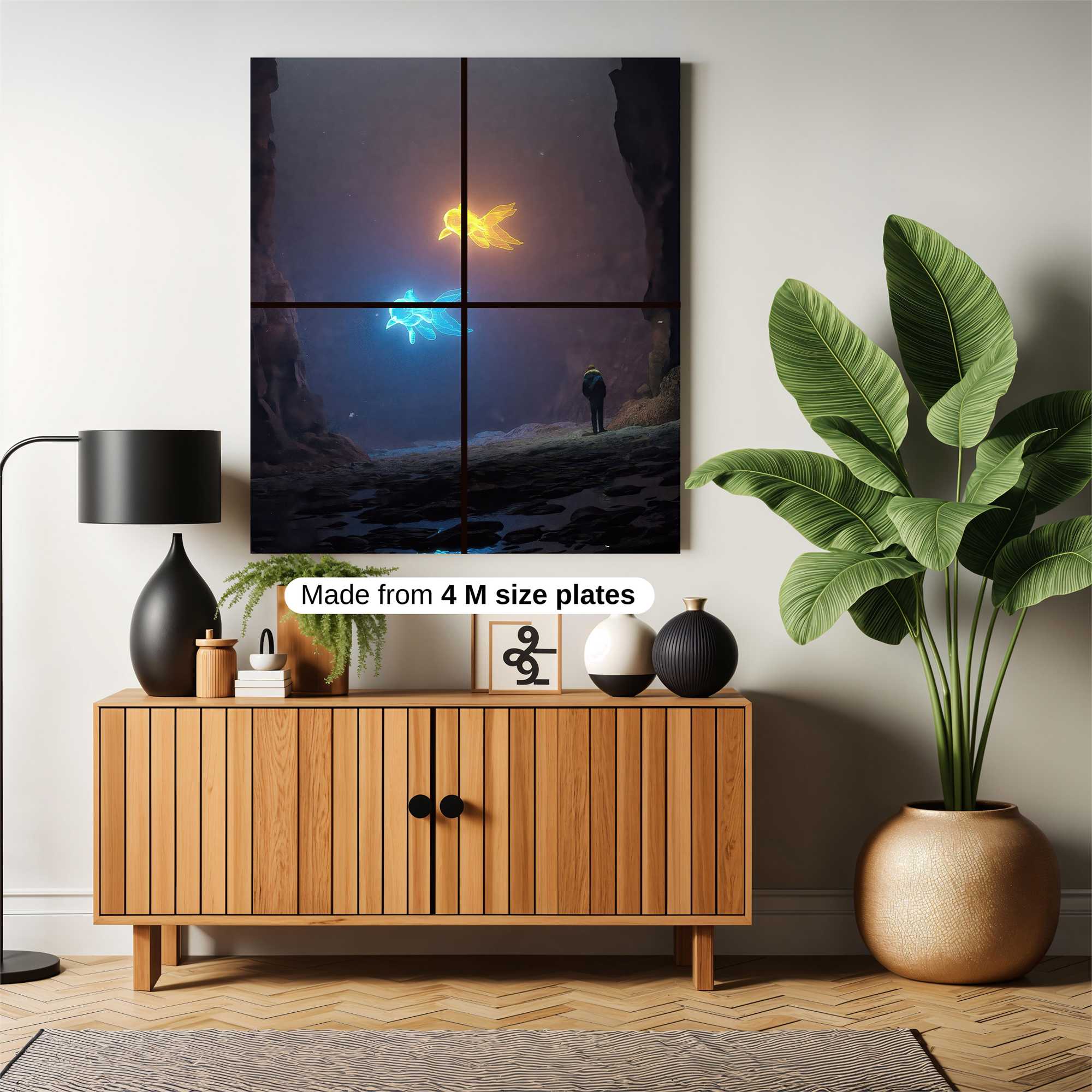 Glowfish Dream Safe Wall Magnetic / M