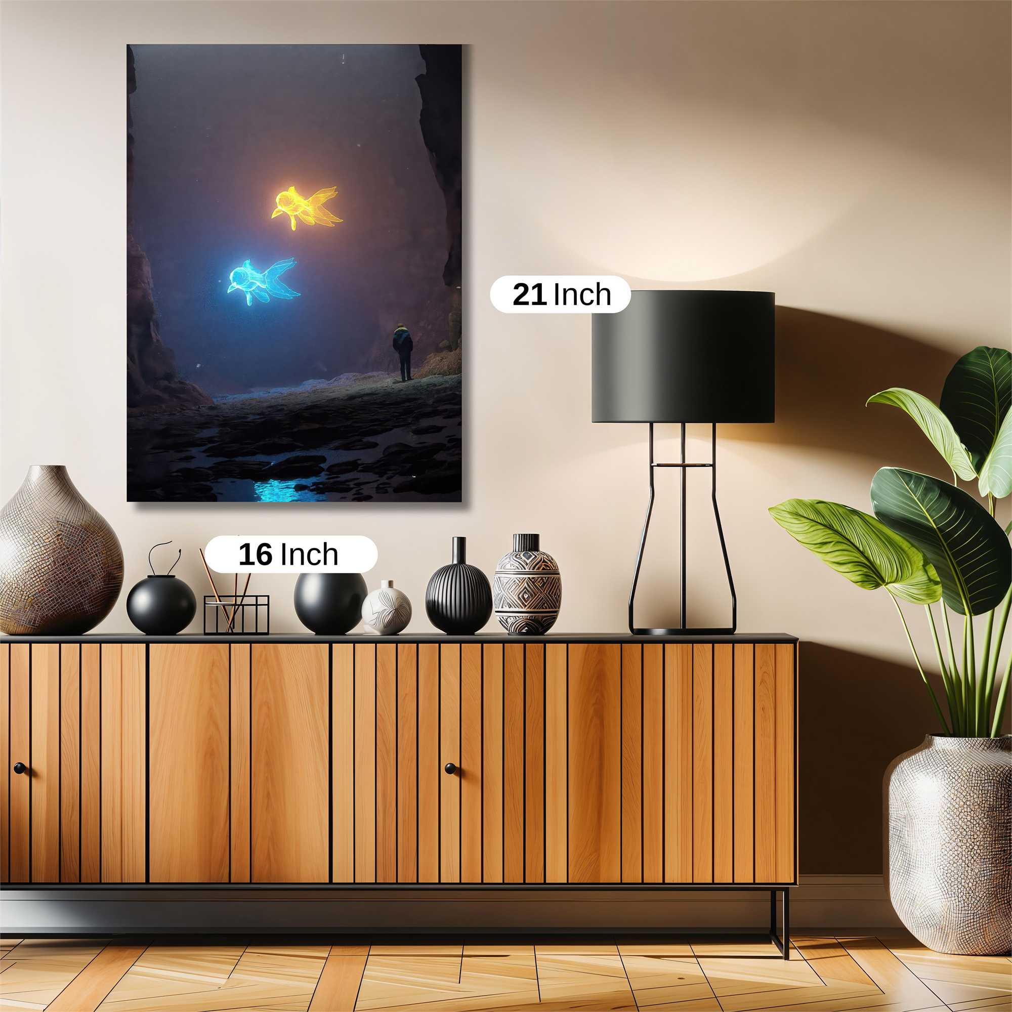 Glowfish Dream Safe Wall Magnetic / M
