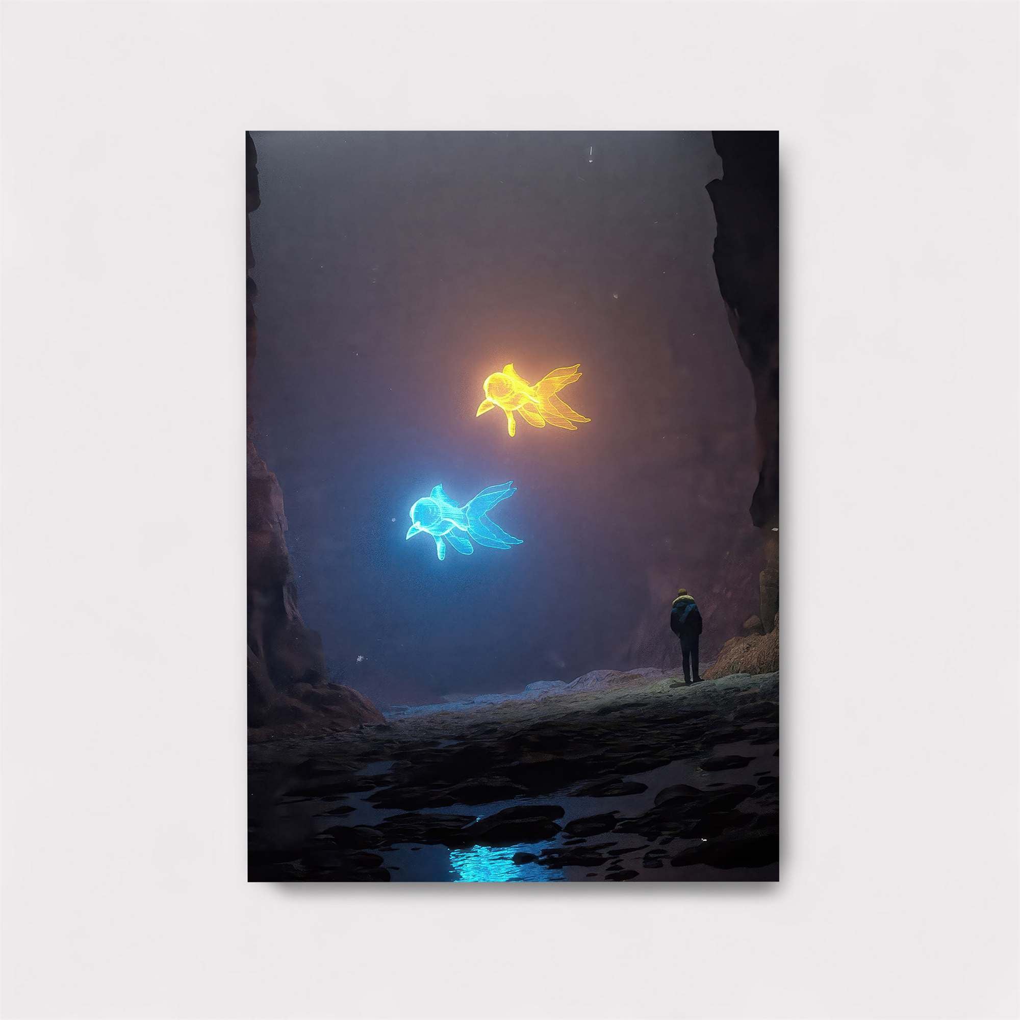 Glowfish Dream Safe Wall Magnetic / M