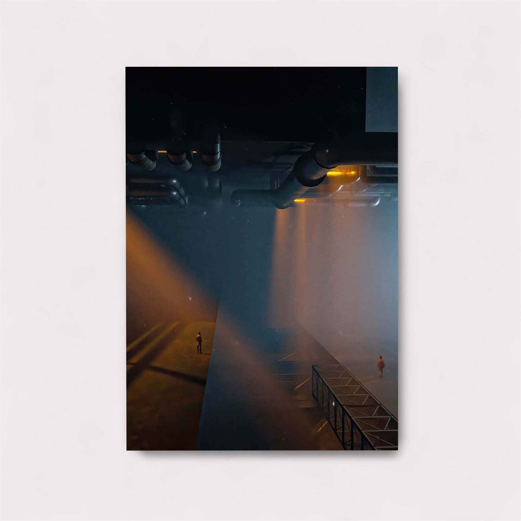 Foggy Solitude Safe Wall Magnetic / M