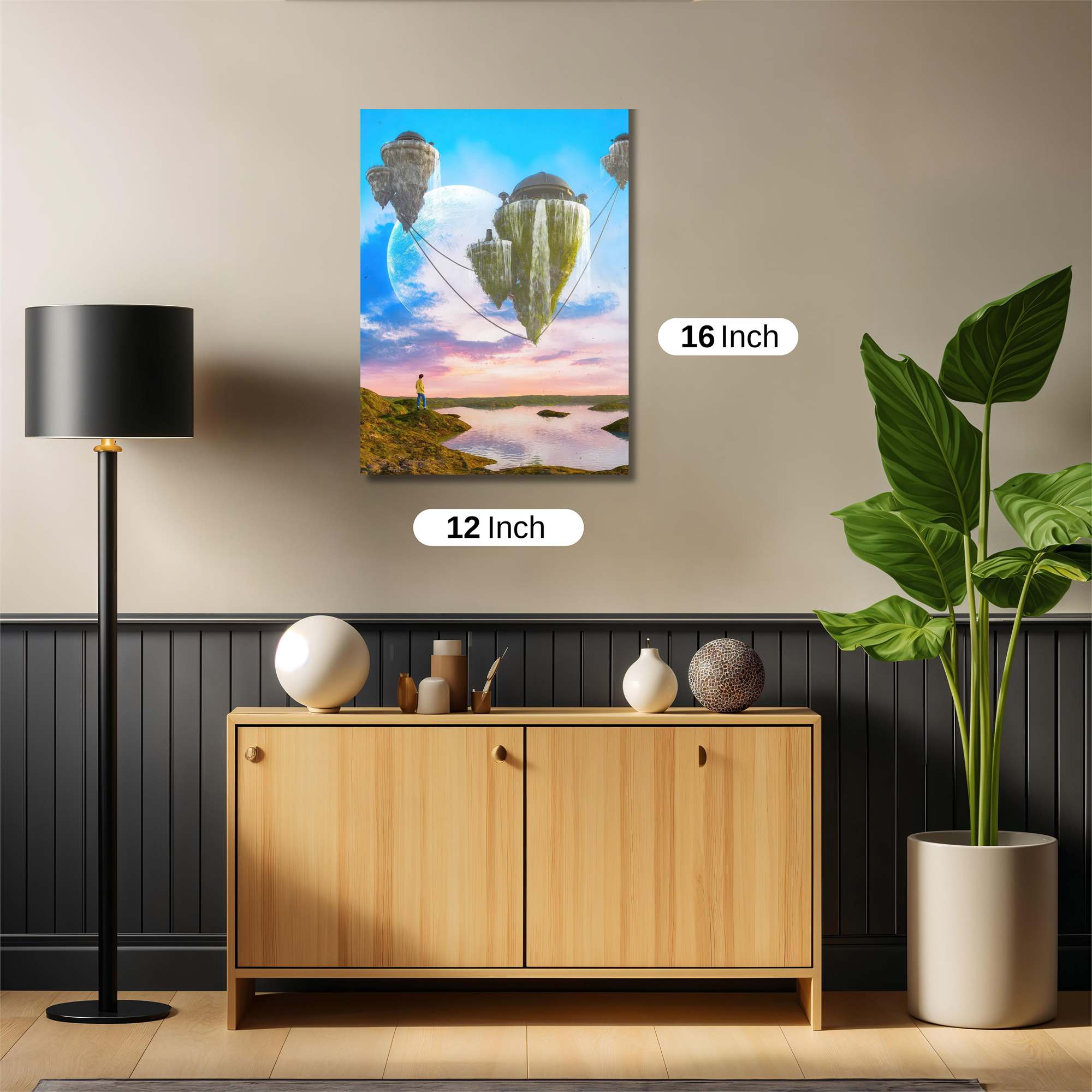 Skyward Serenity Safe Wall Magnetic / M