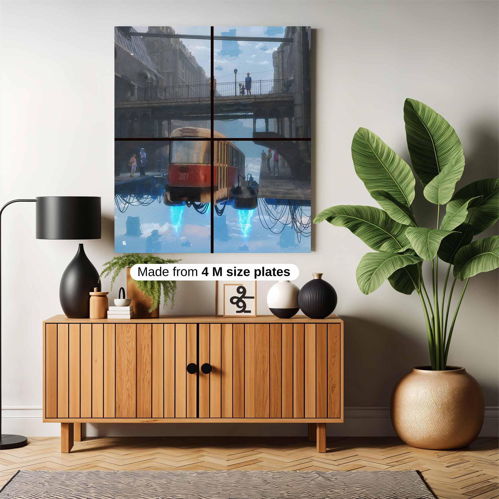 Sky Tram Safe Wall Magnetic / M