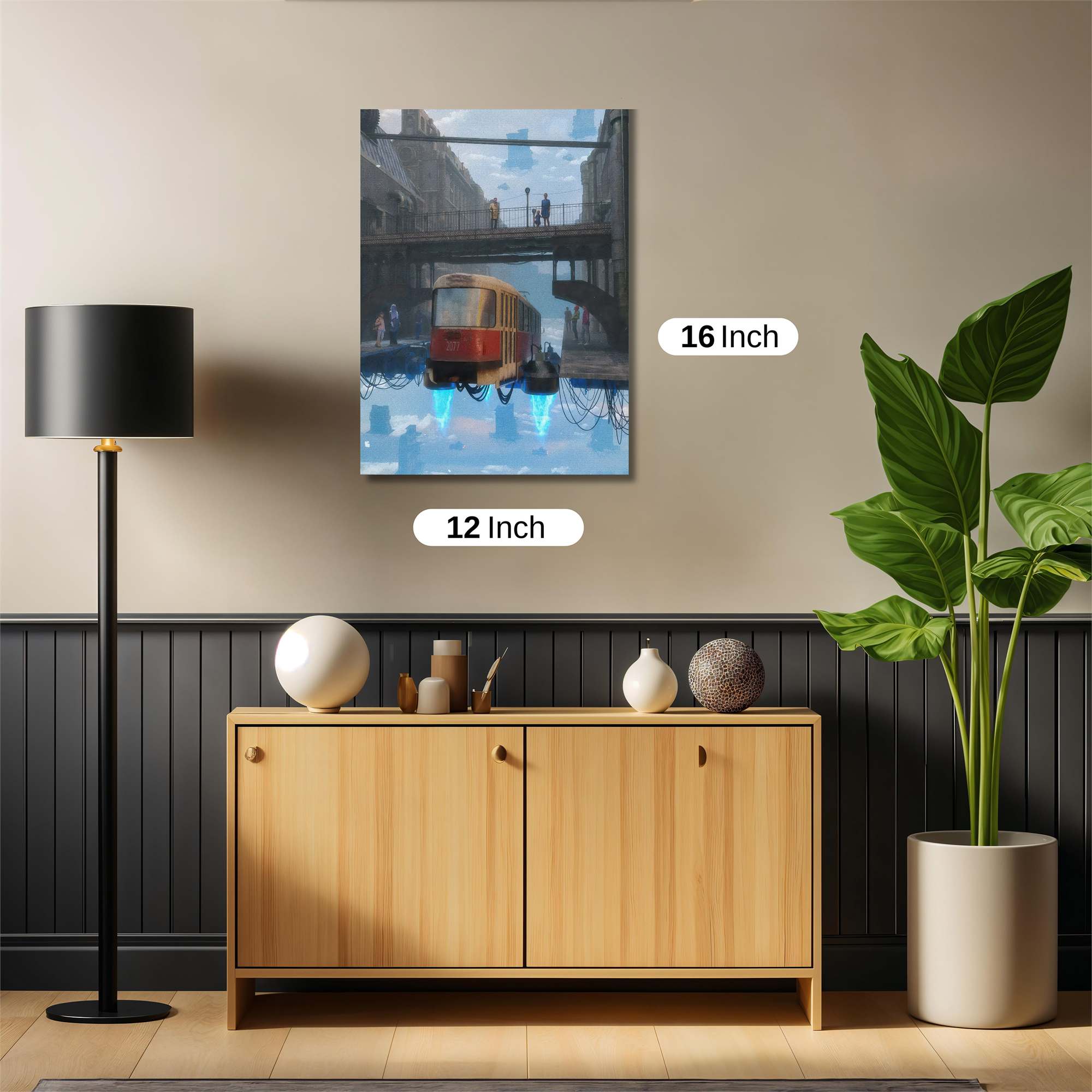 Sky Tram Safe Wall Magnetic / M