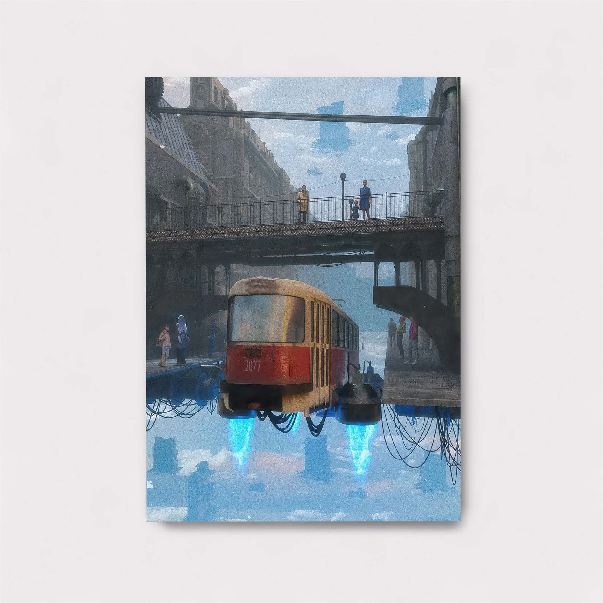 Sky Tram Safe Wall Magnetic / M