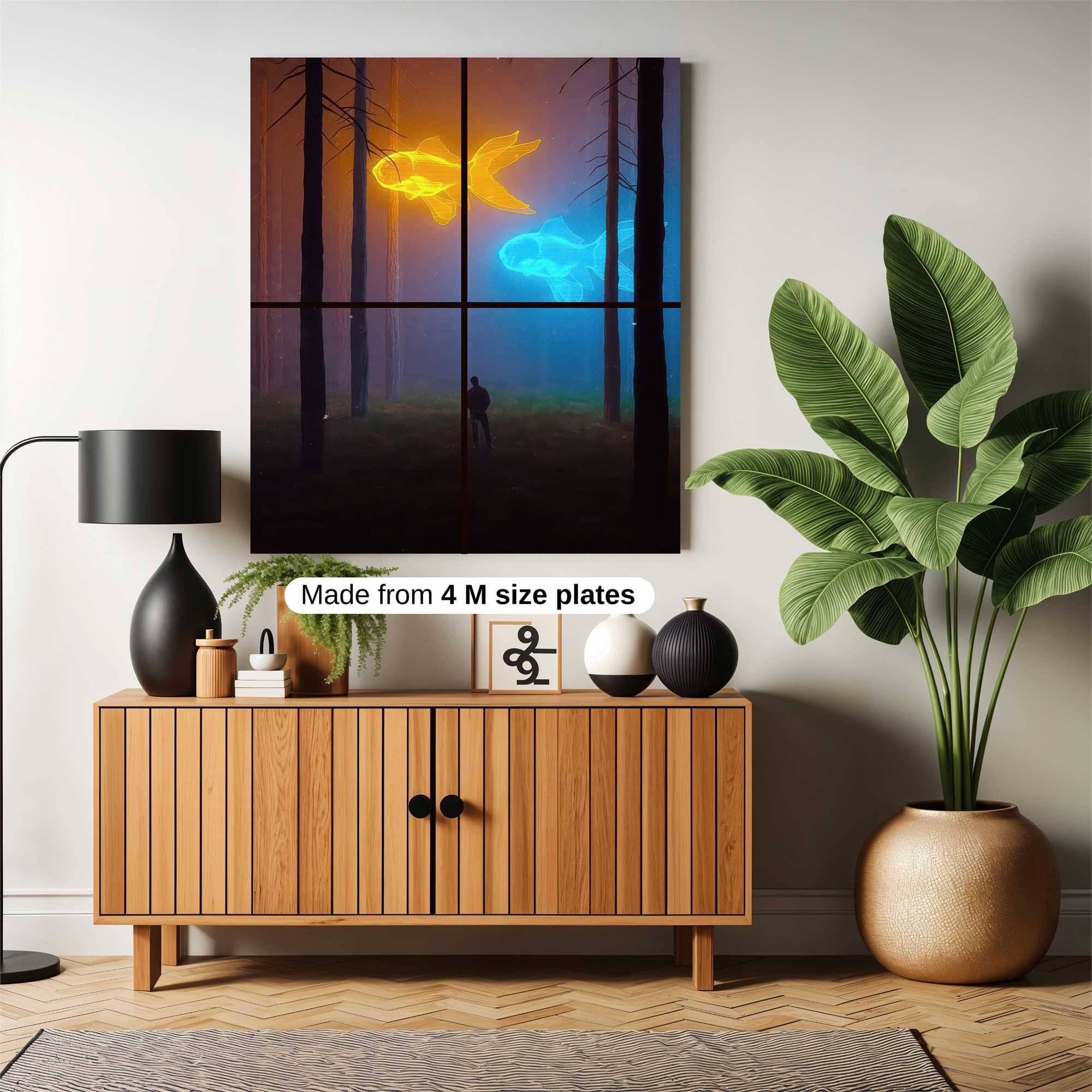 Fish Dream Safe Wall Magnetic / M