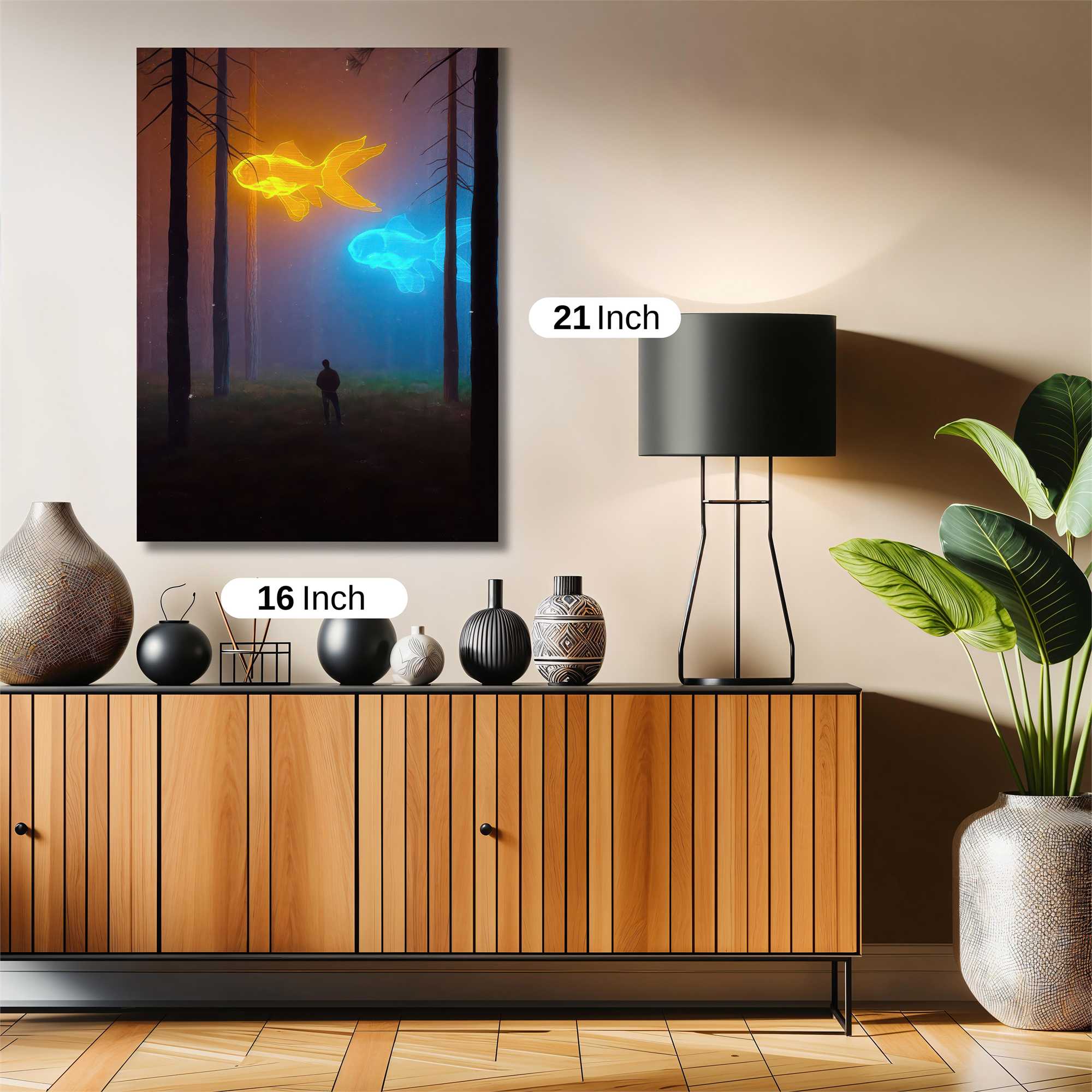 Fish Dream Safe Wall Magnetic / M