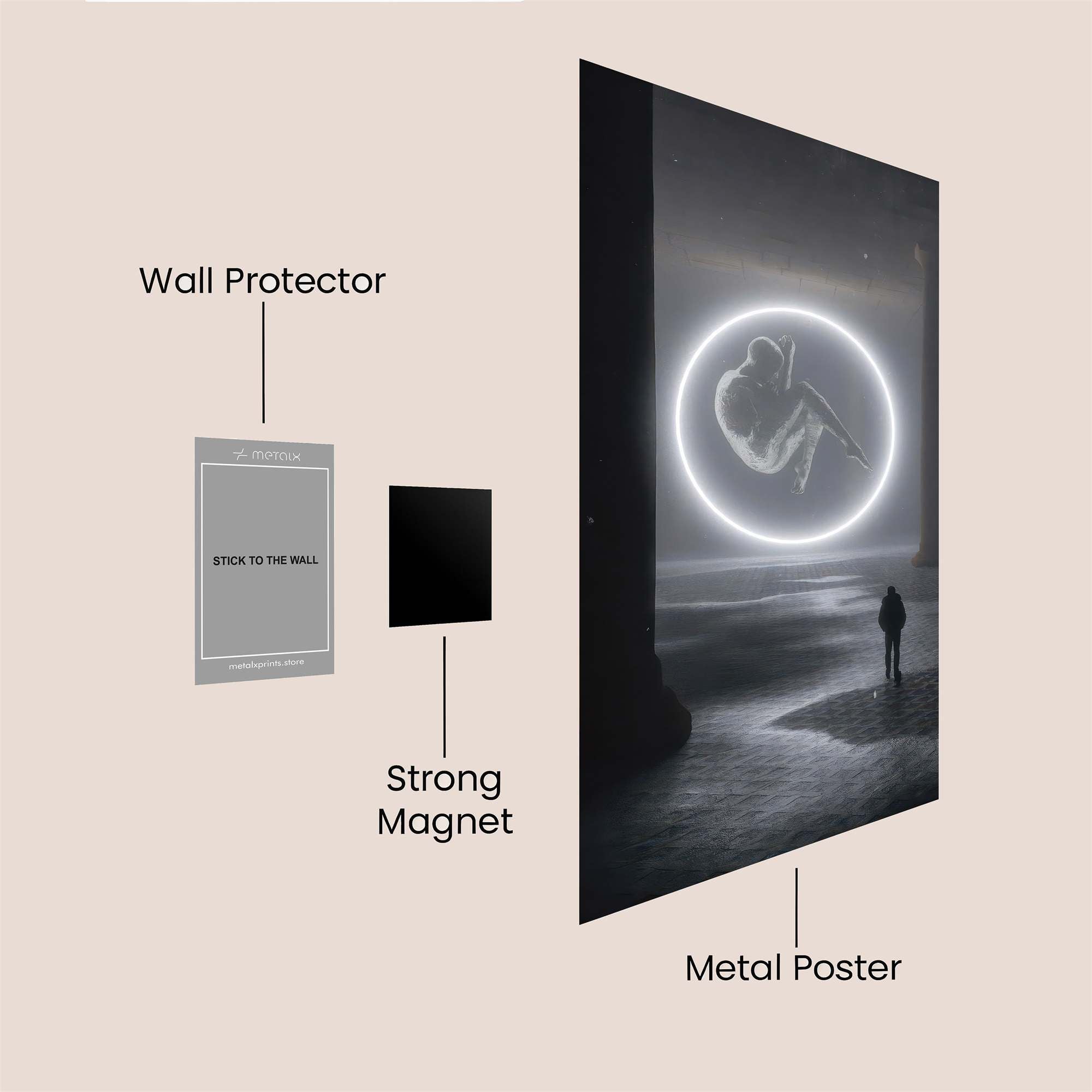 Portal Enigma Safe Wall Magnetic / M