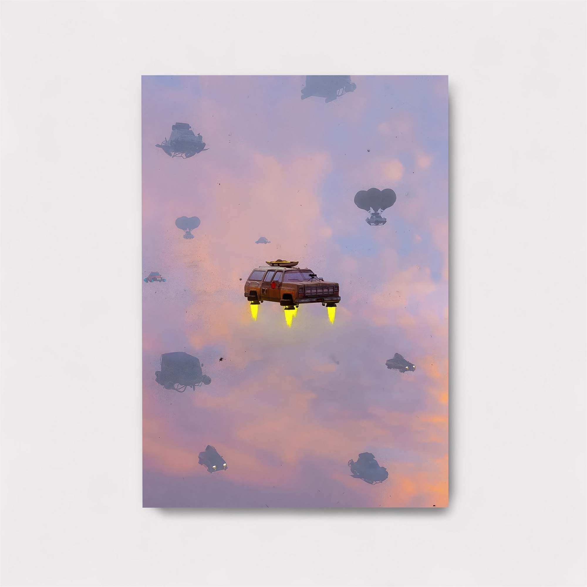 Hovering Serenity Safe Wall Magnetic / M