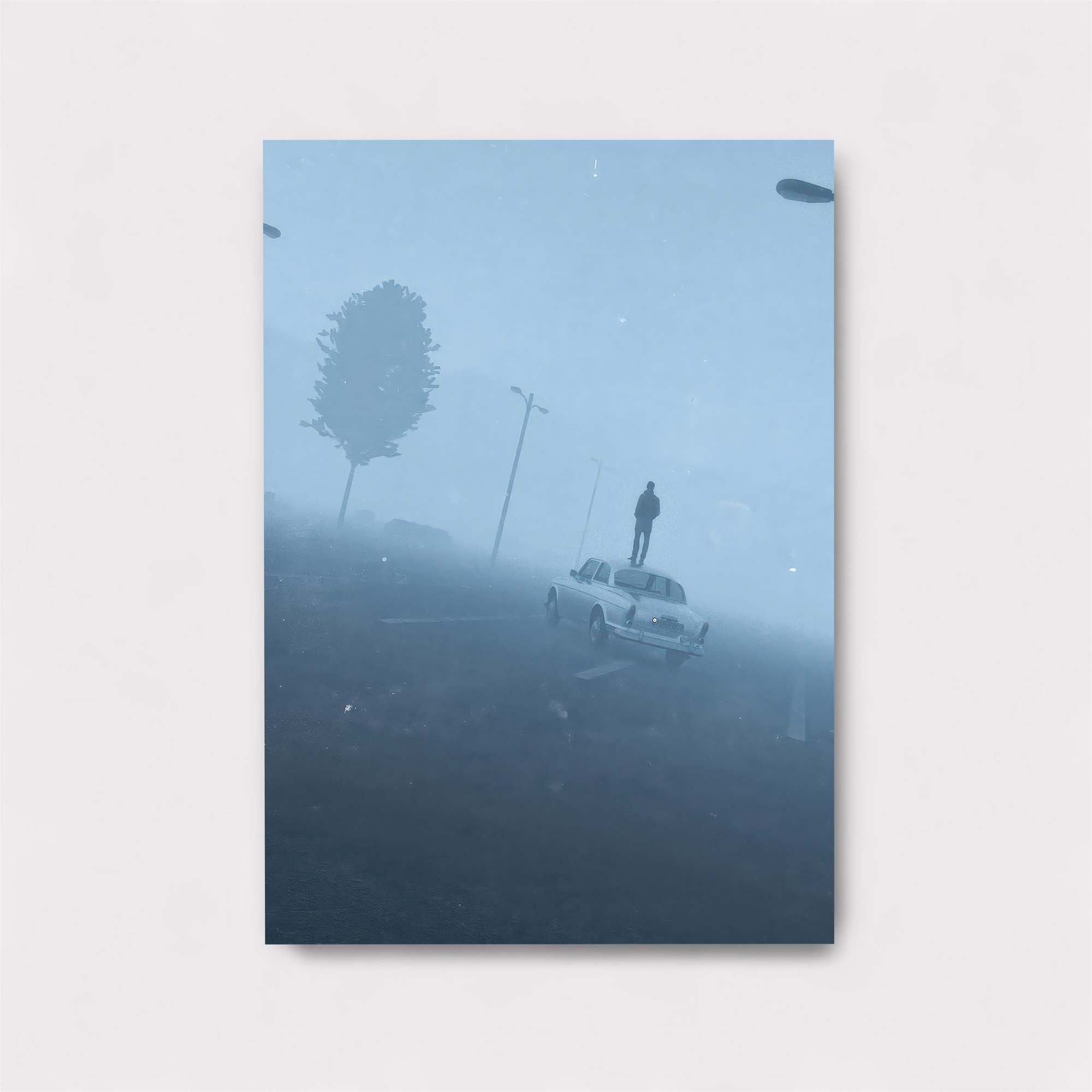 Fogbound Solitude Safe Wall Magnetic / M